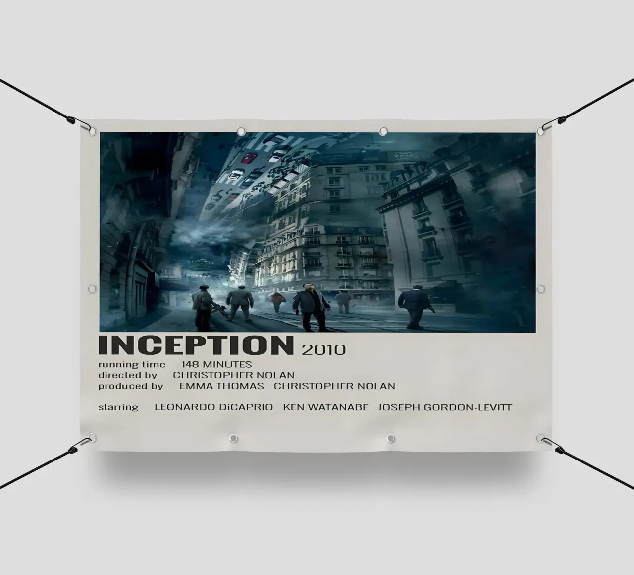 INCEPTION 2010 telo in pvc da MVFminimalist