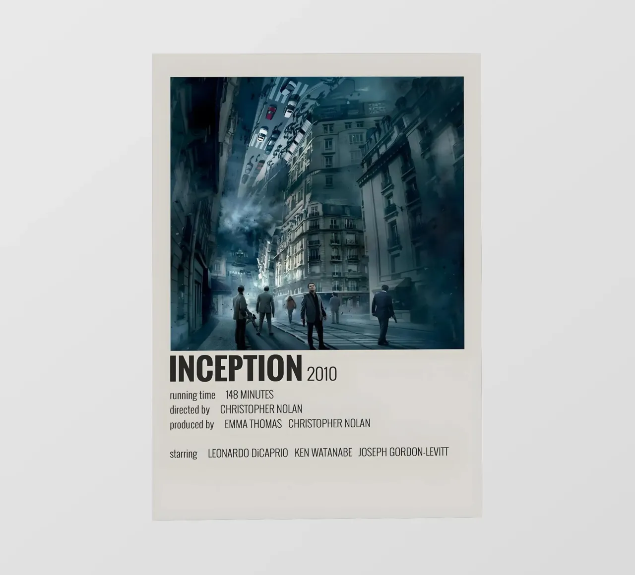 INCEPTION 2010 telo in pvc da MVFminimalist