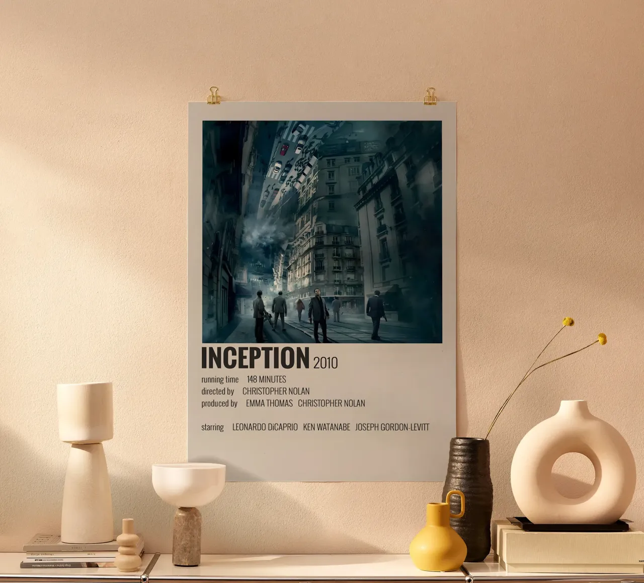 INCEPTION 2010 poster da MVFminimalist