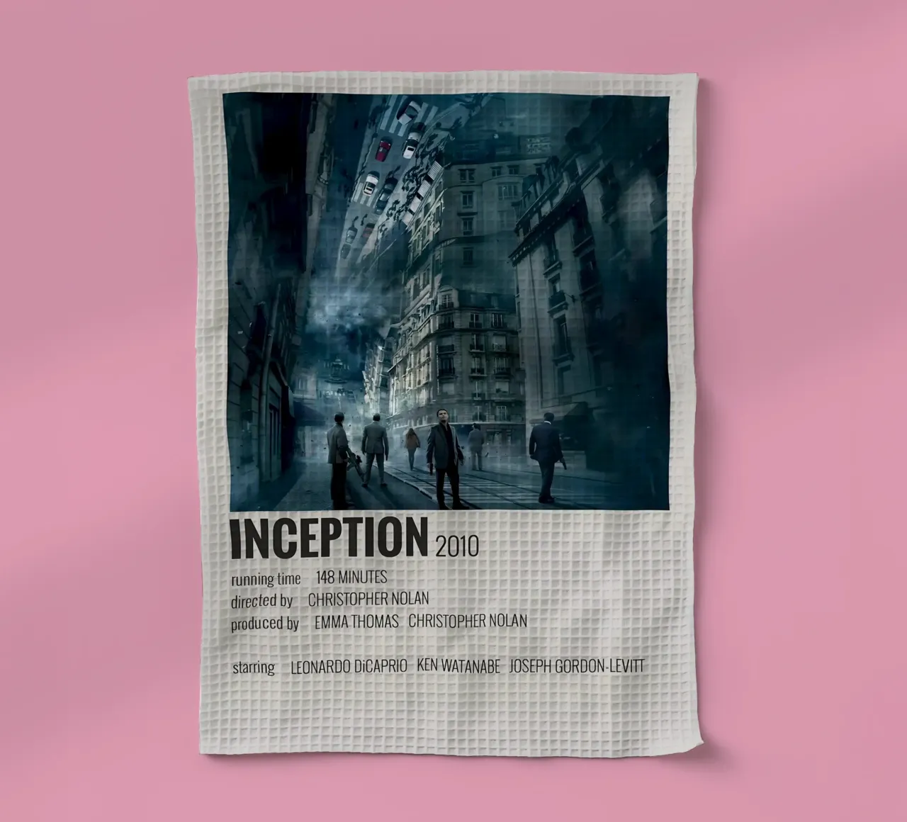 INCEPTION 2010 canovaccio da cucina da MVFminimalist