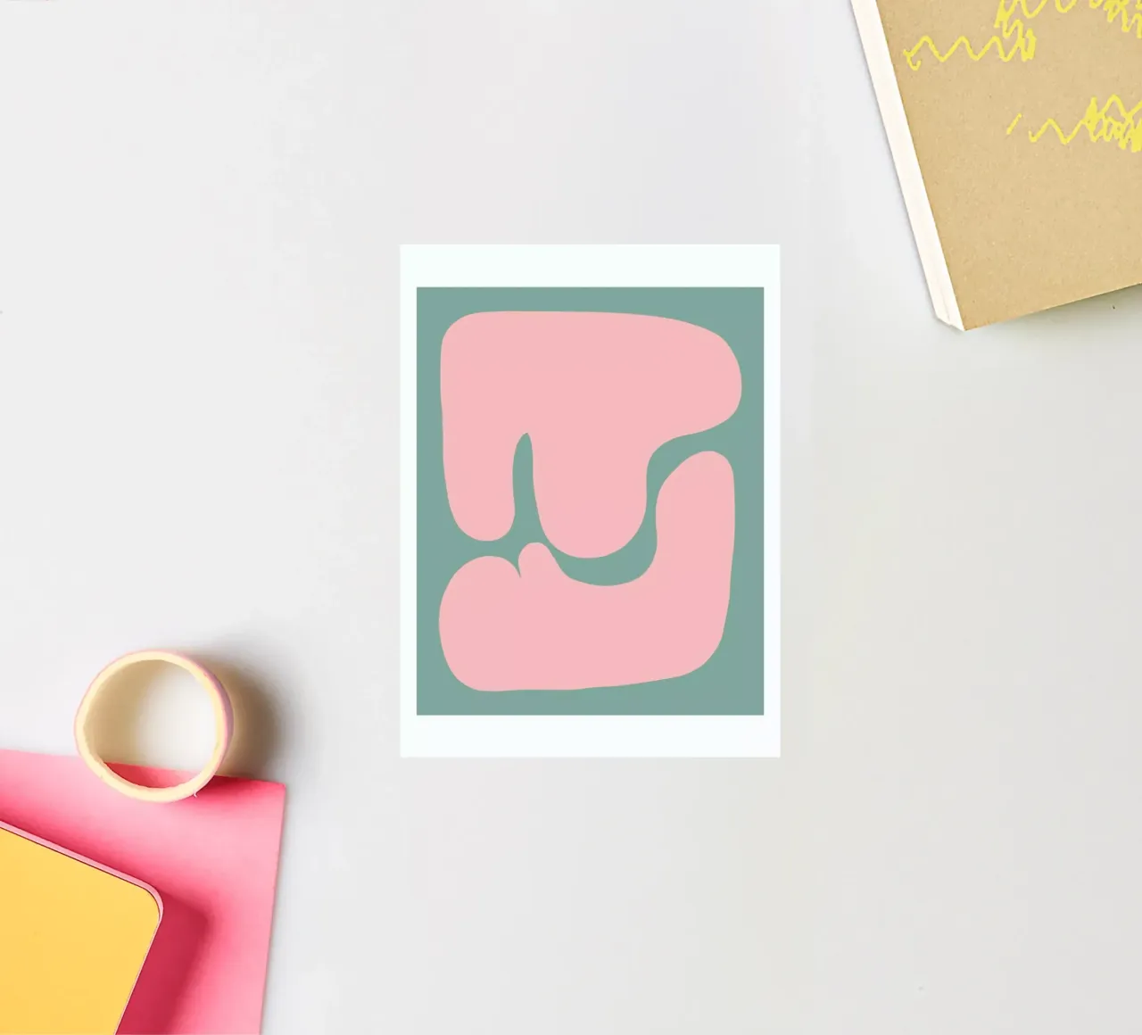 Two Colors 4 Sticker von Mottos by Sinan Saydik