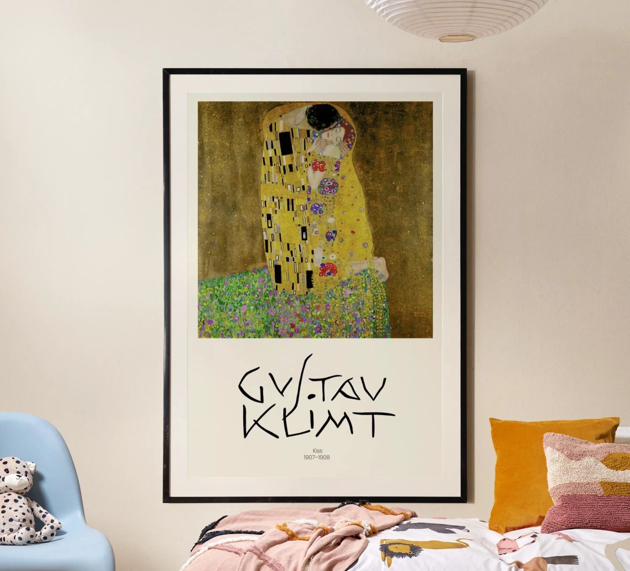 Klimt - The Kiss III Poster von Vintage by JUNIQE