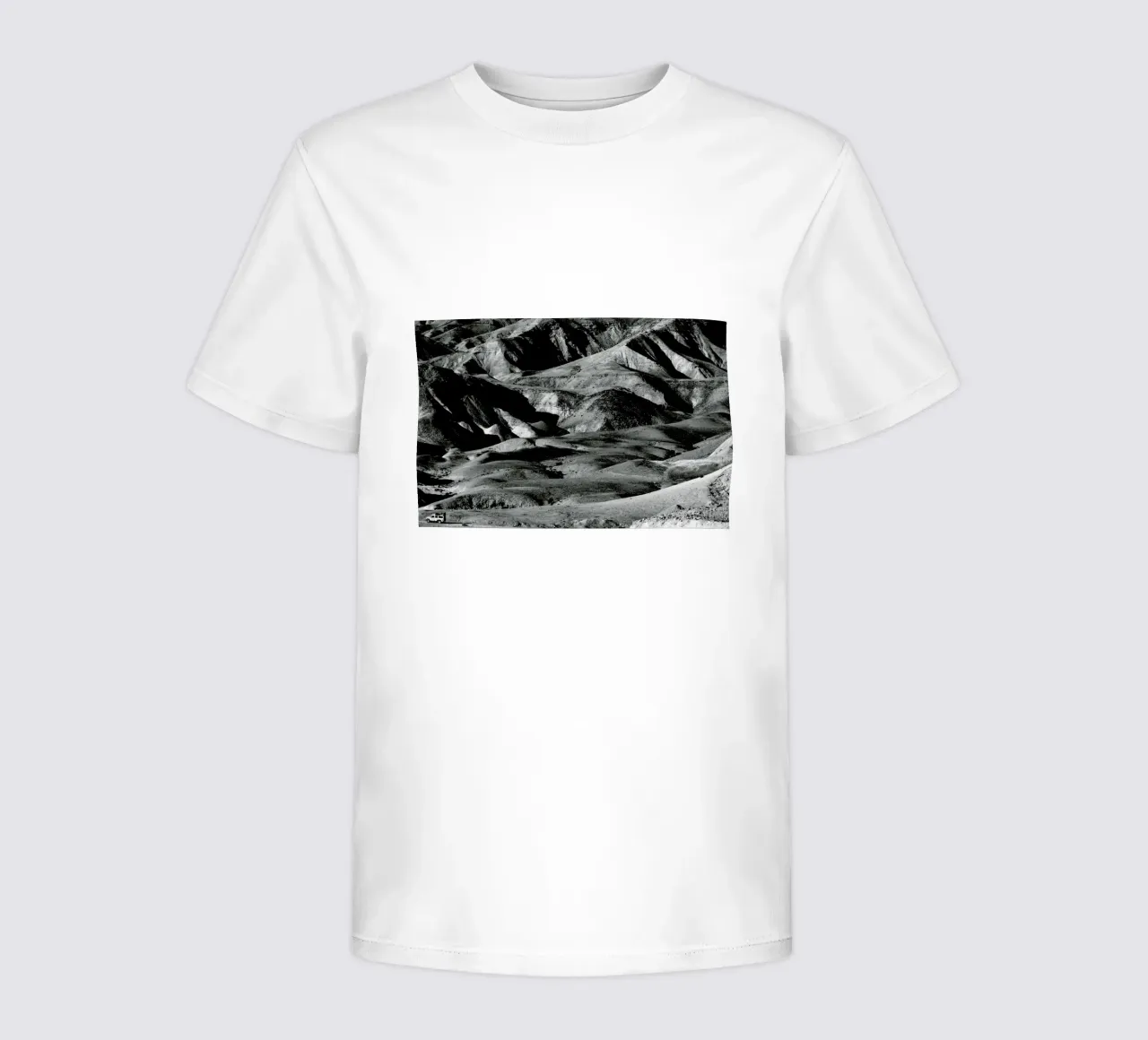 Driving across the Judean Desert kids t-shirt by Tal Paz-Fridman