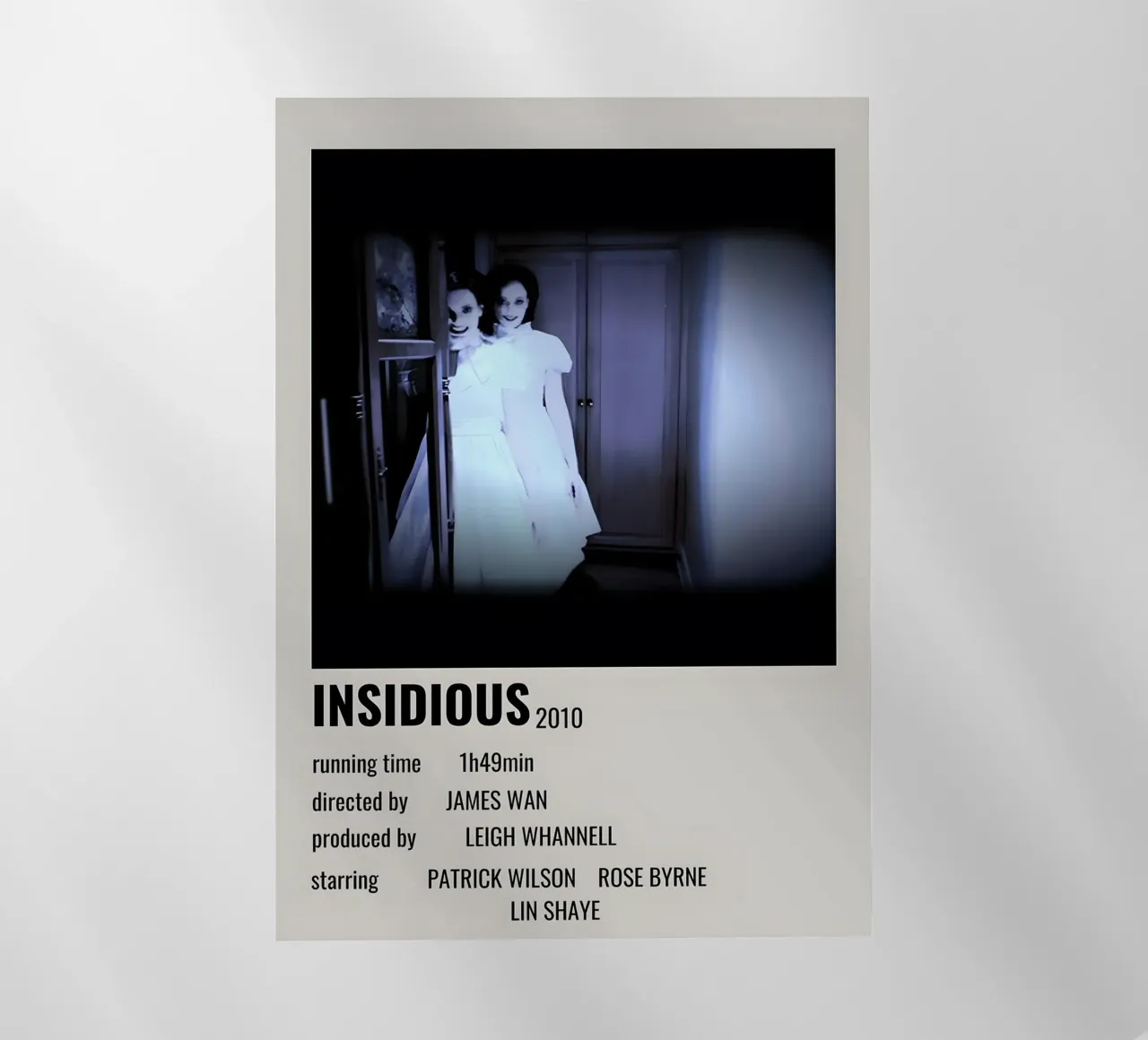 INSIDIOUS 2010 pellicola backlit da MVFminimalist