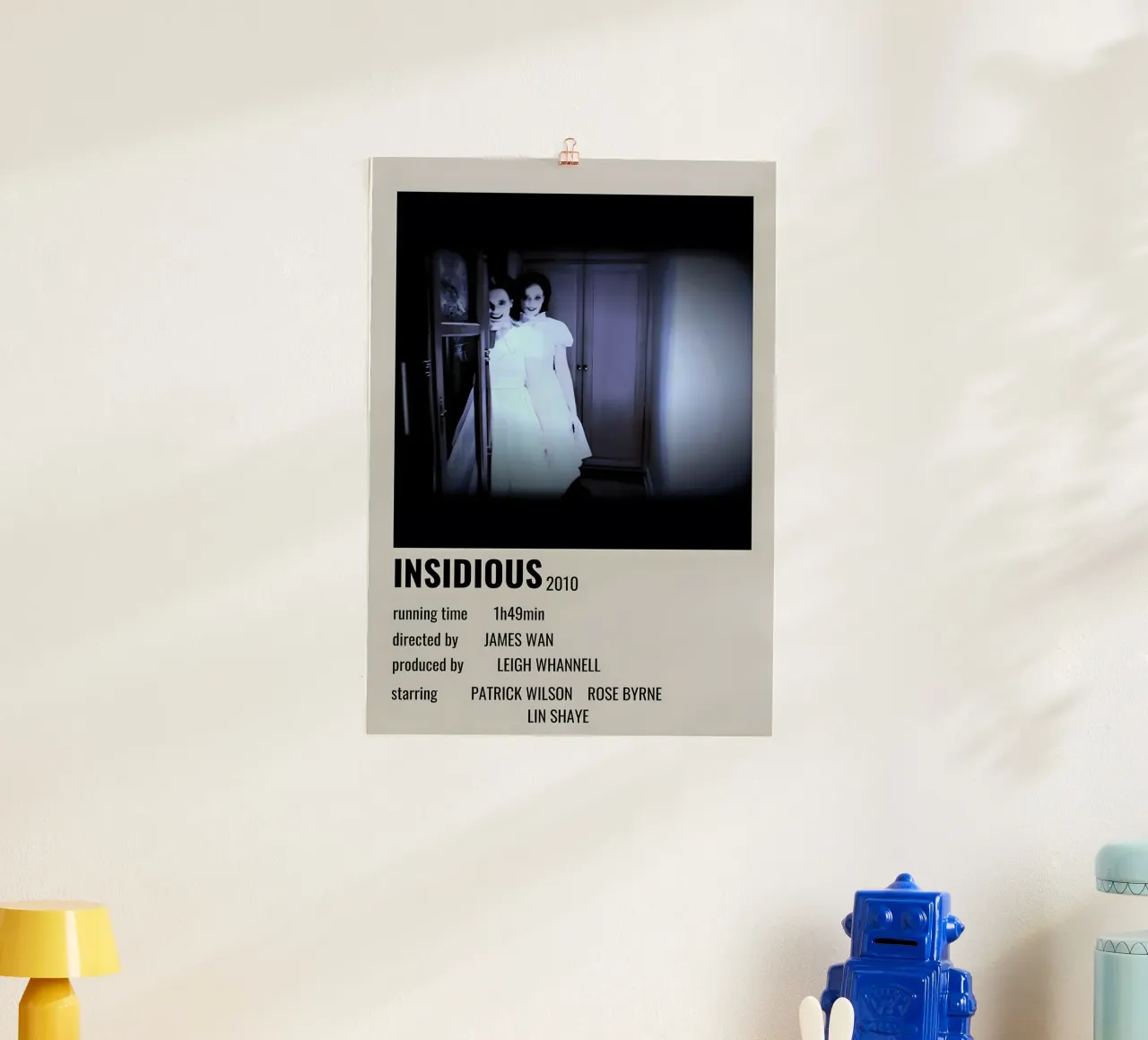 INSIDIOUS 2010 carta hahnemühle da MVFminimalist