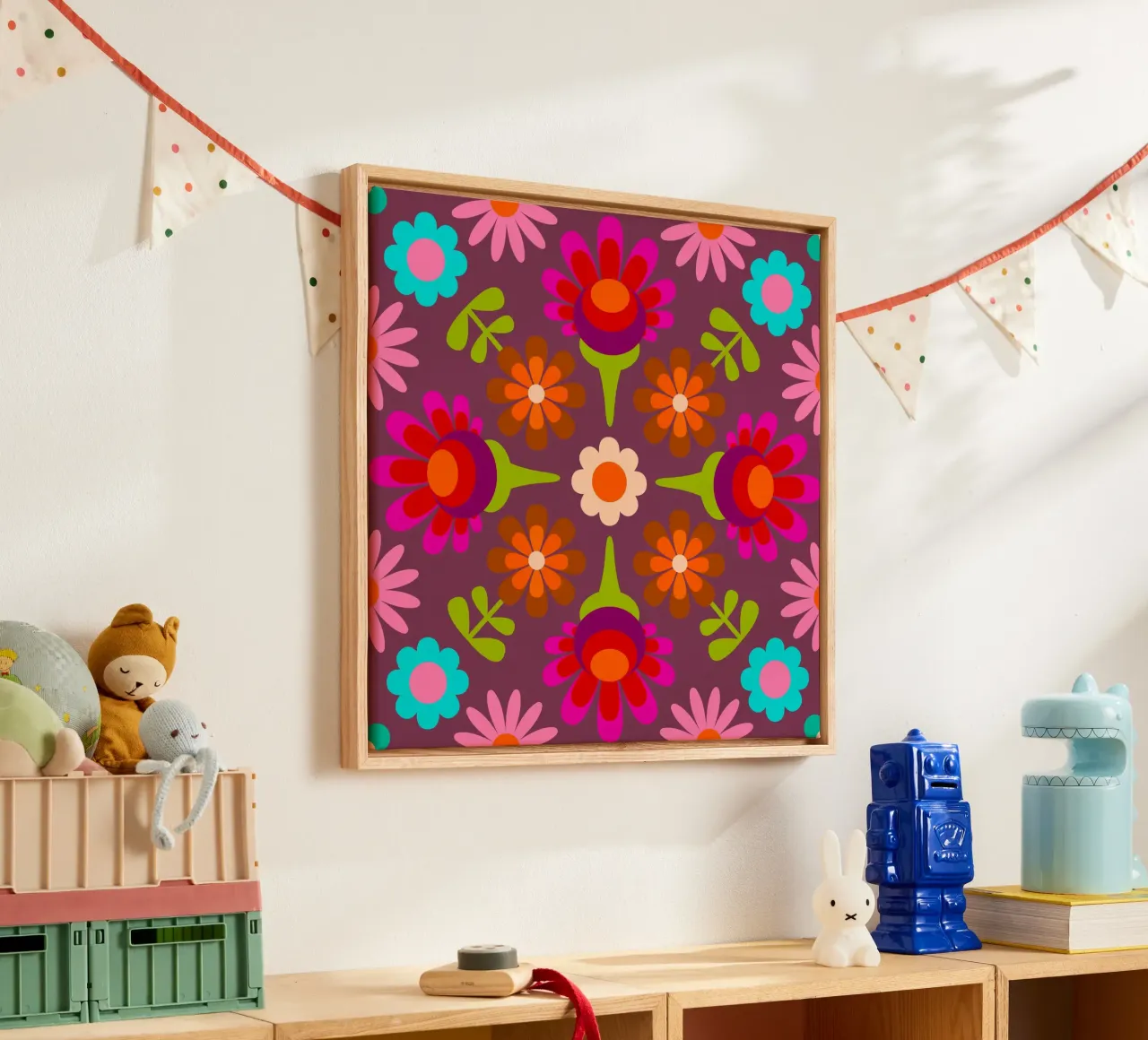 paati canvas met Baklijst van fummelhummel