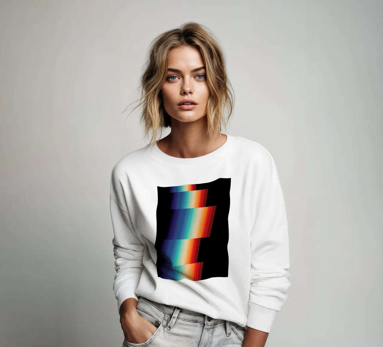 Retro Glitch felpa da Metron