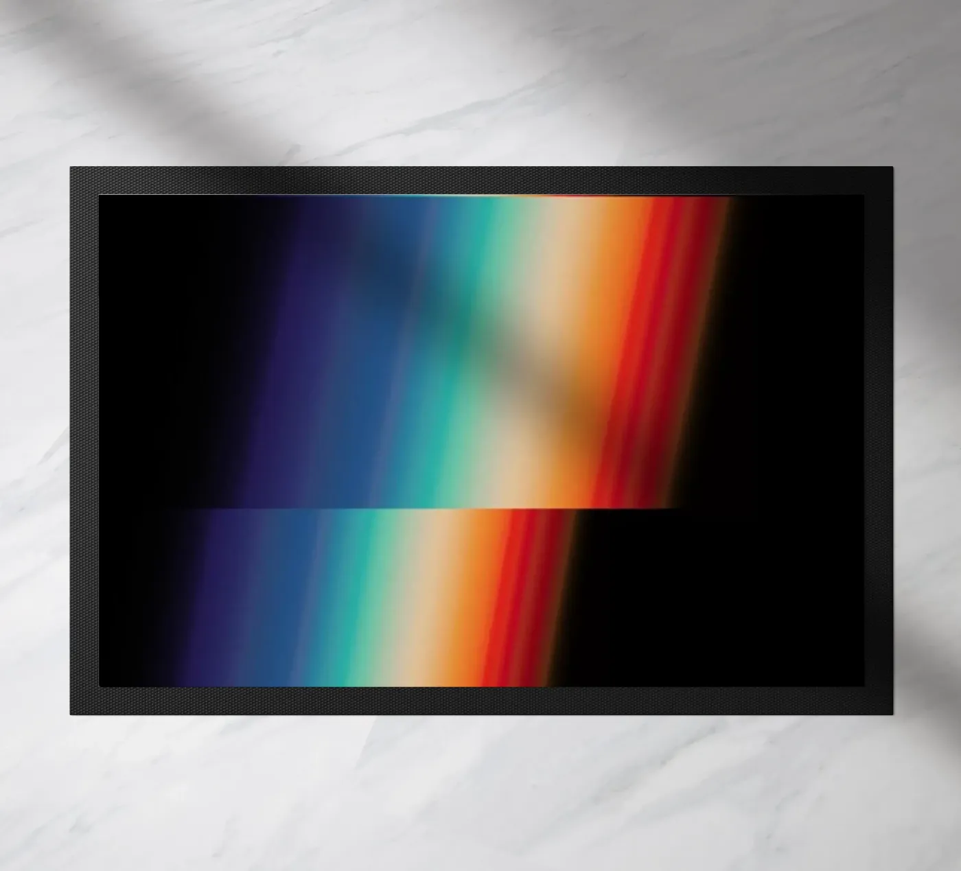 Retro Glitch doormat by Metron