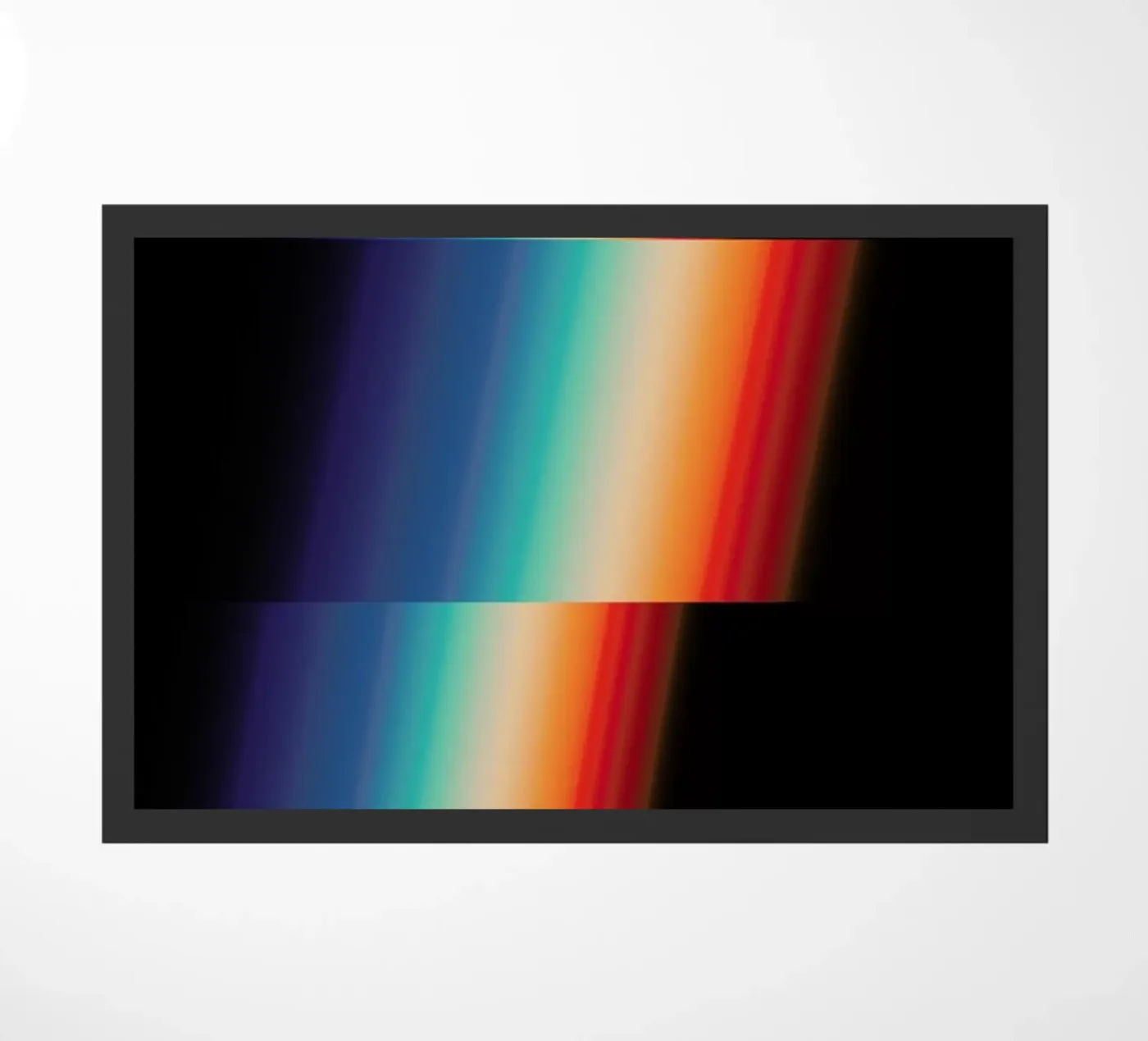 Retro Glitch doormat by Metron