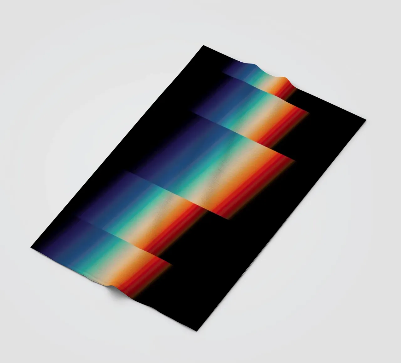 Retro Glitch coperta in pile da Metron