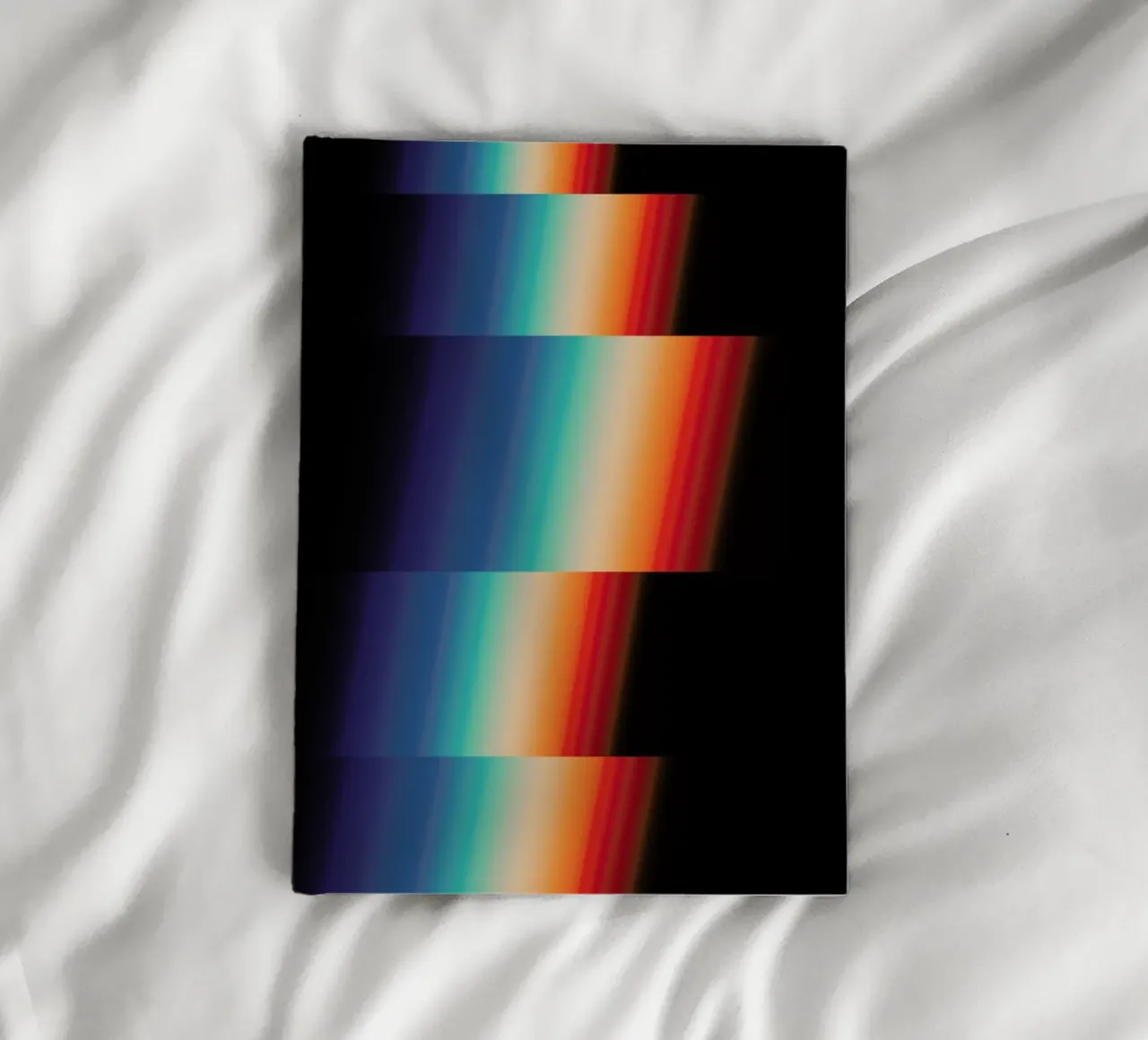 Retro Glitch notebook by Metron