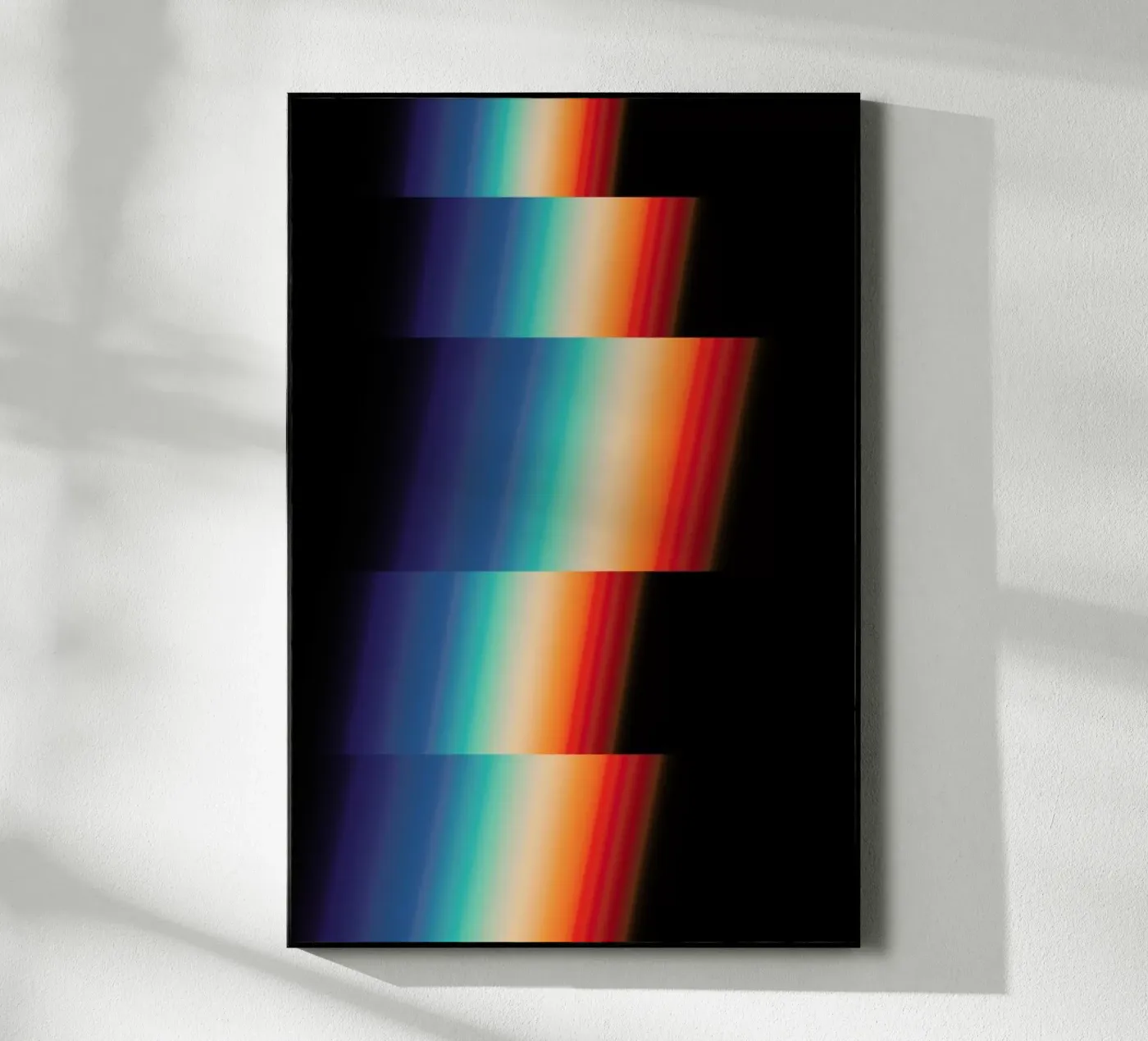 Retro Glitch acryl van Metron
