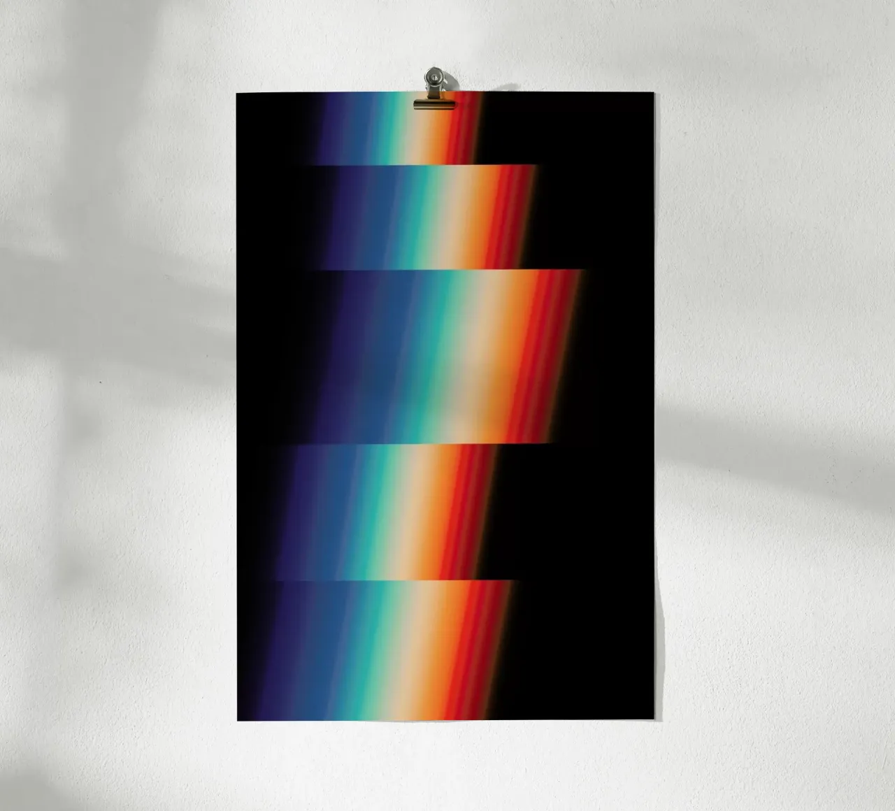 Retro Glitch poster da Metron