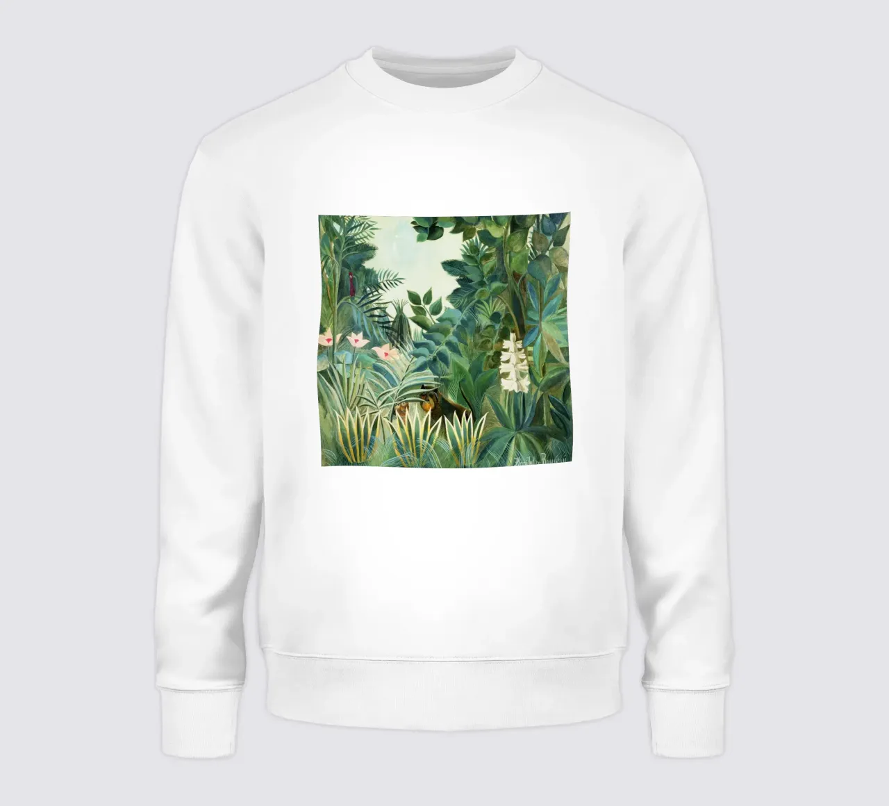 La giungla equatoriale di Henri Rousseau (1909) felpa da Art History