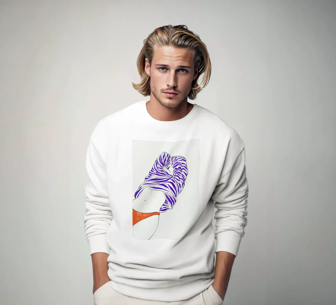 Lounging Sweatshirt von Graphite