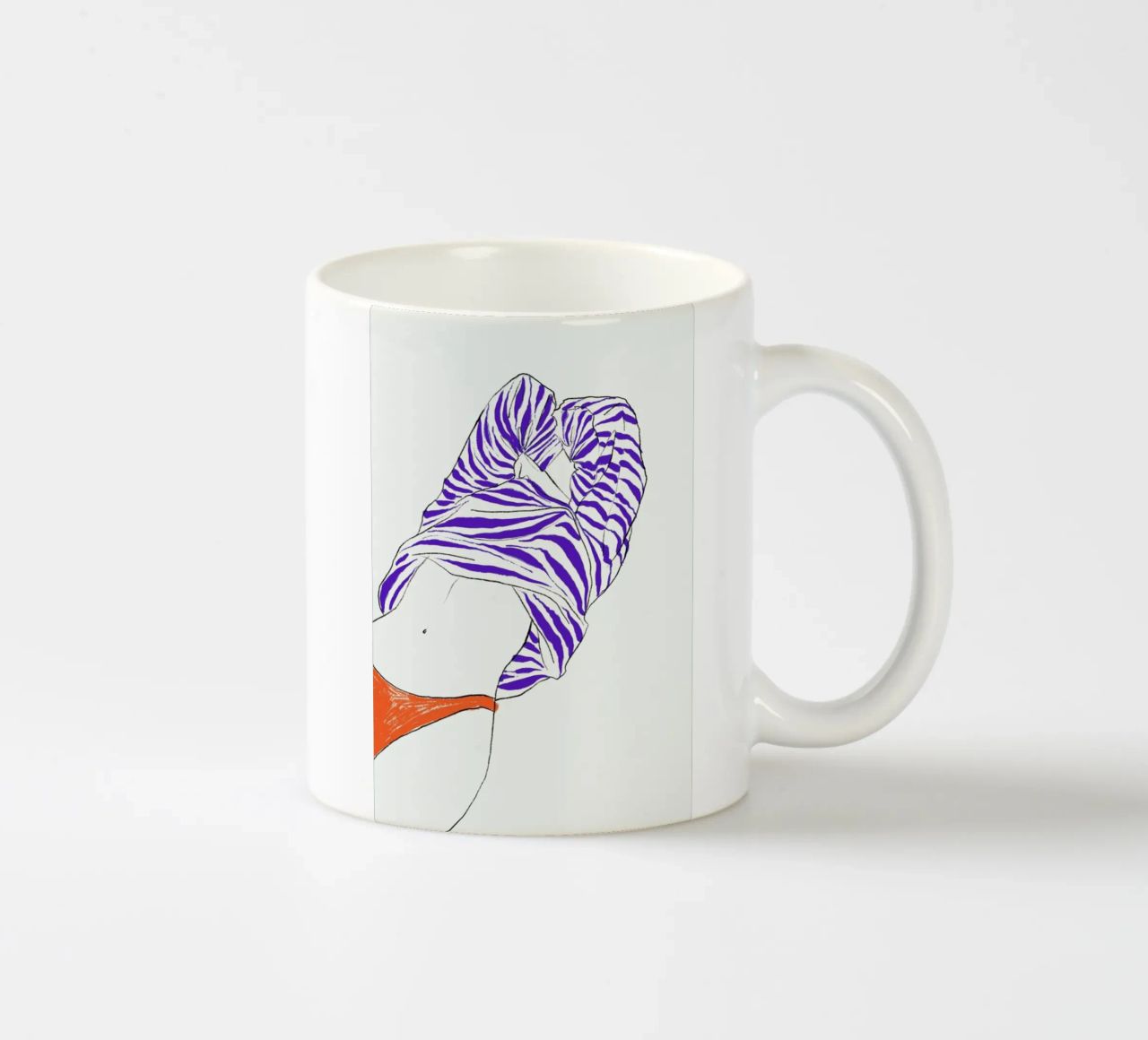 Lounging tazza in ceramica da Graphite