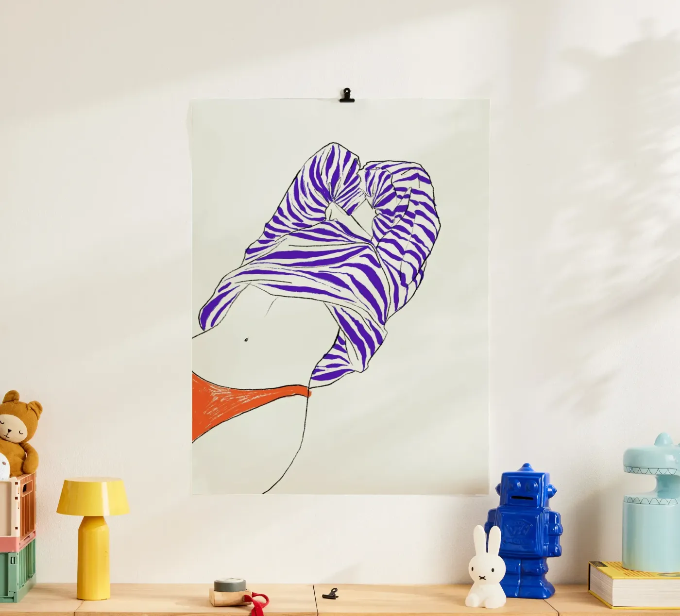 Lounging poster by Graphite