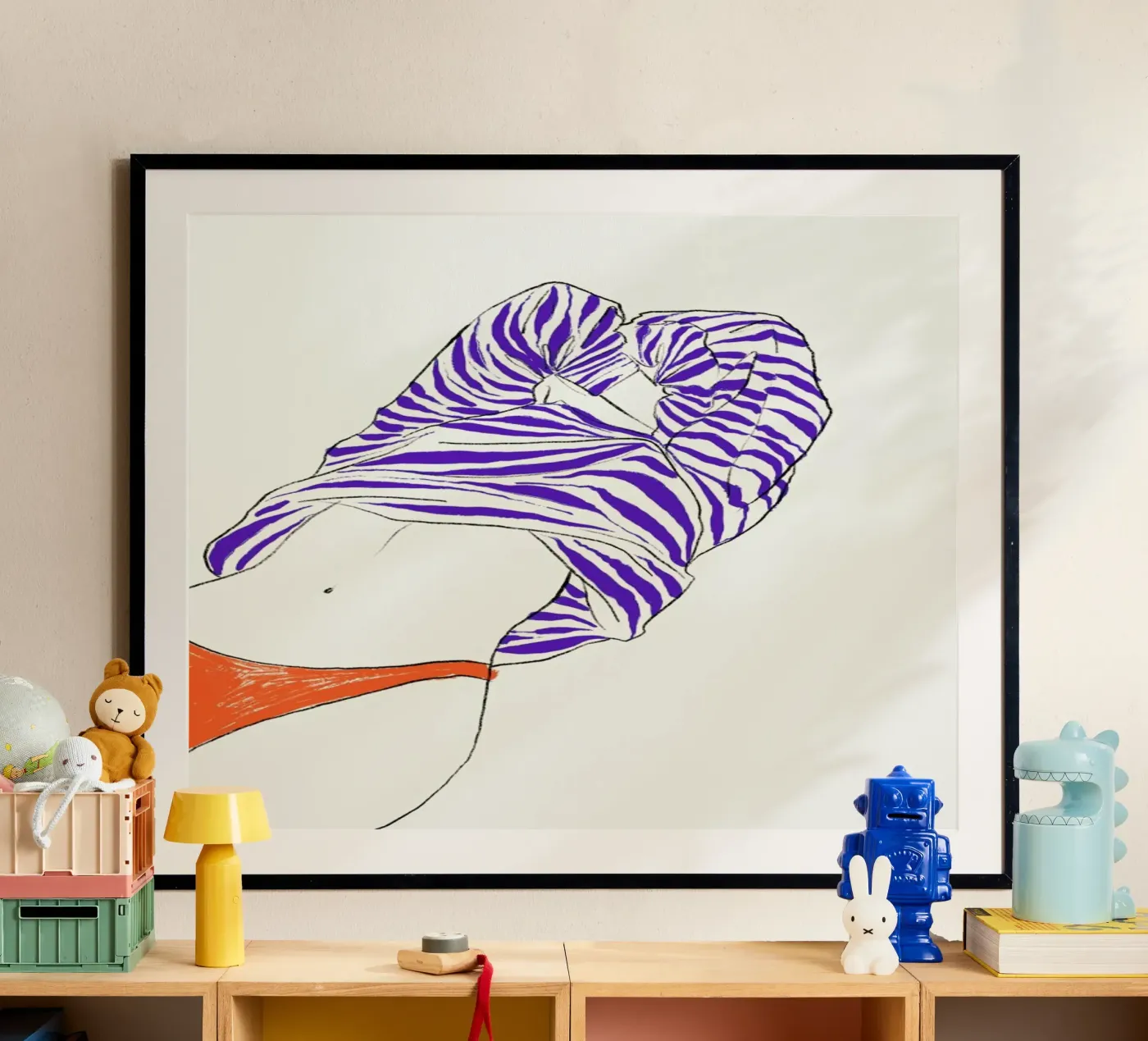 Lounging poster by Graphite