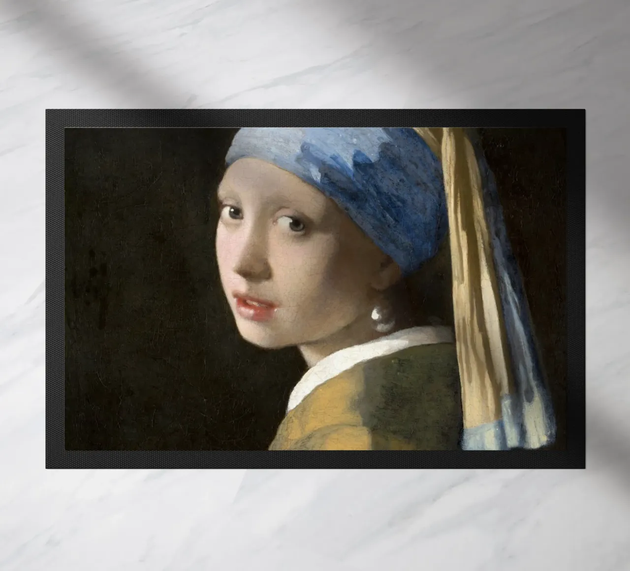 La Ragazza con l'orecchino di perla di Johannes Vermeer zerbino da Art History