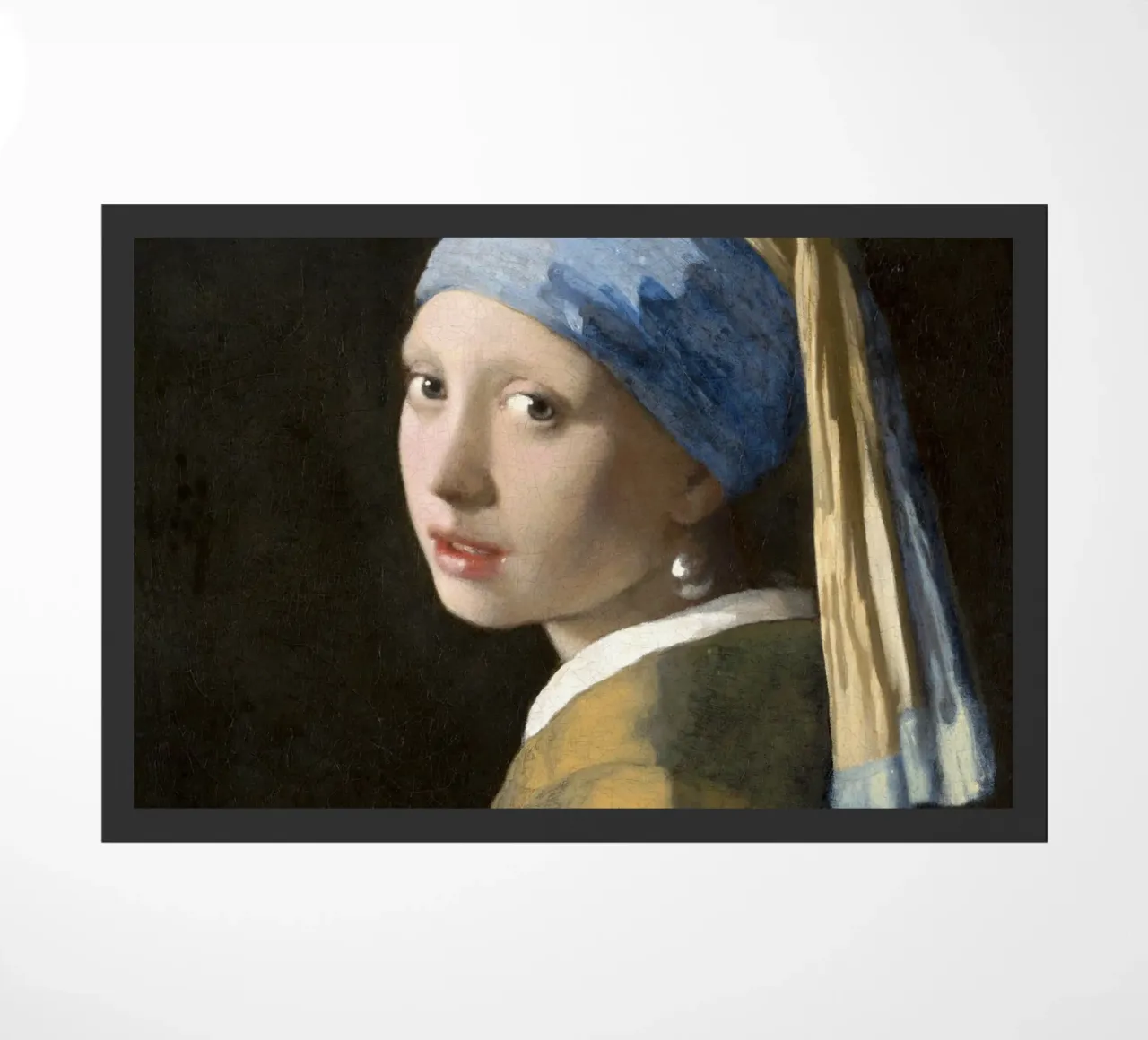 La Ragazza con l'orecchino di perla di Johannes Vermeer zerbino da Art History
