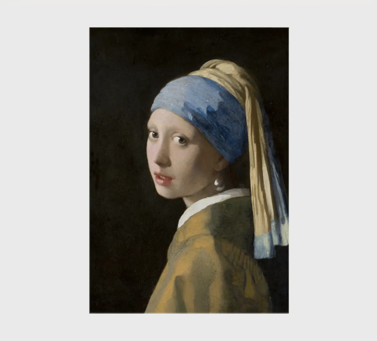 Johannes Vermeer’s Girl with a Pearl Earring notebook by Art History
