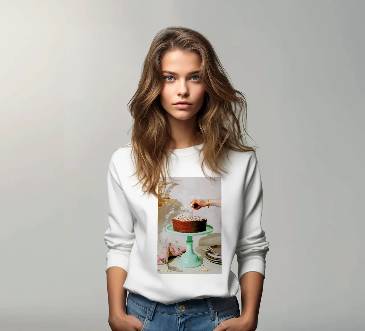 Geburtstagskuchen felpa da Eat this