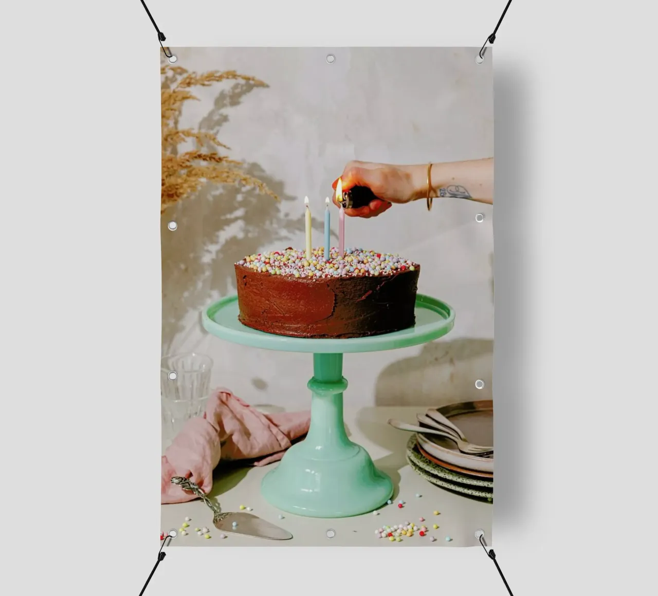 Geburtstagskuchen telo in pvc da Eat this