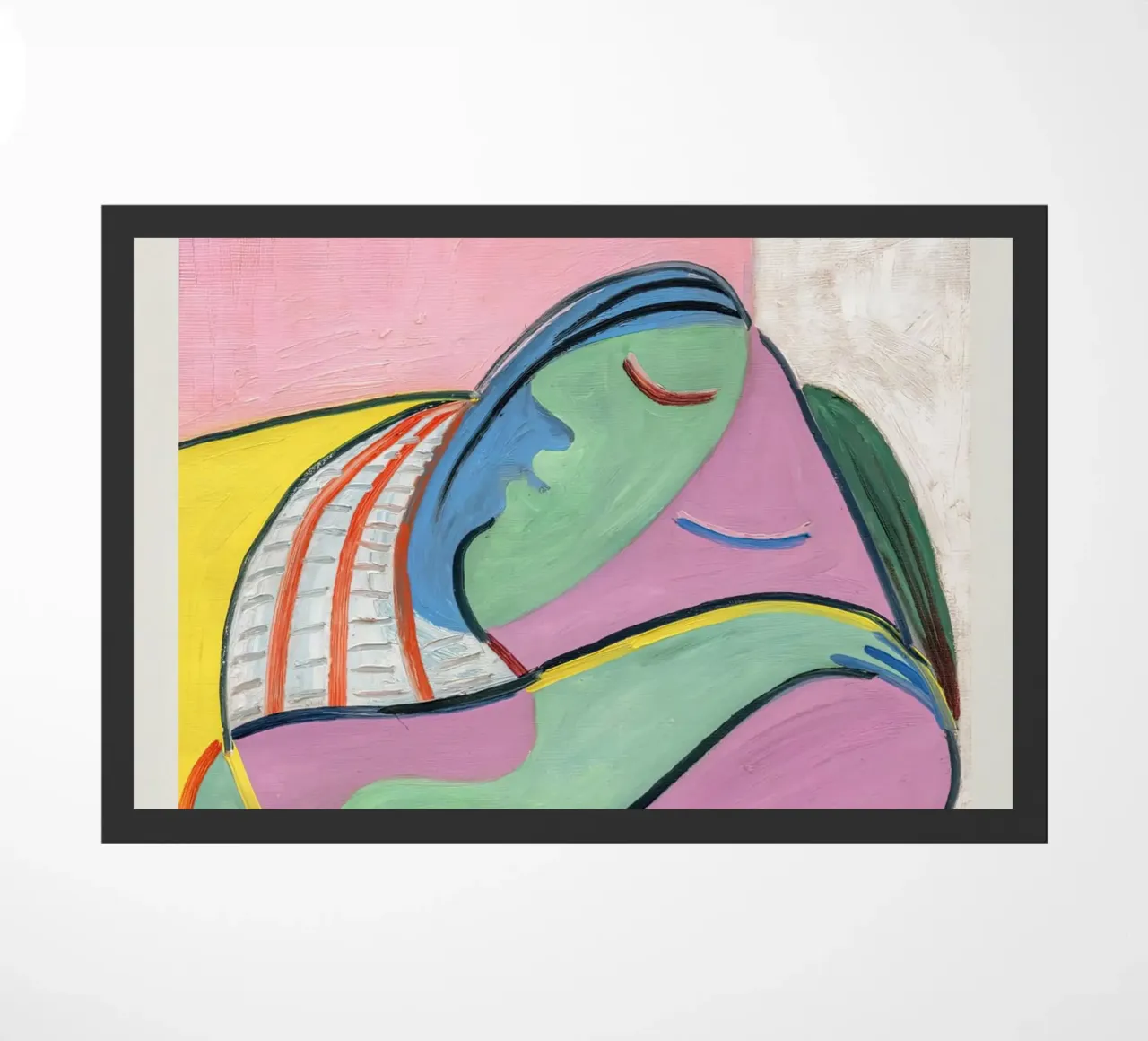 Picasso Femme Endormie Donna addormentata 1934 zerbino da Jam Poster