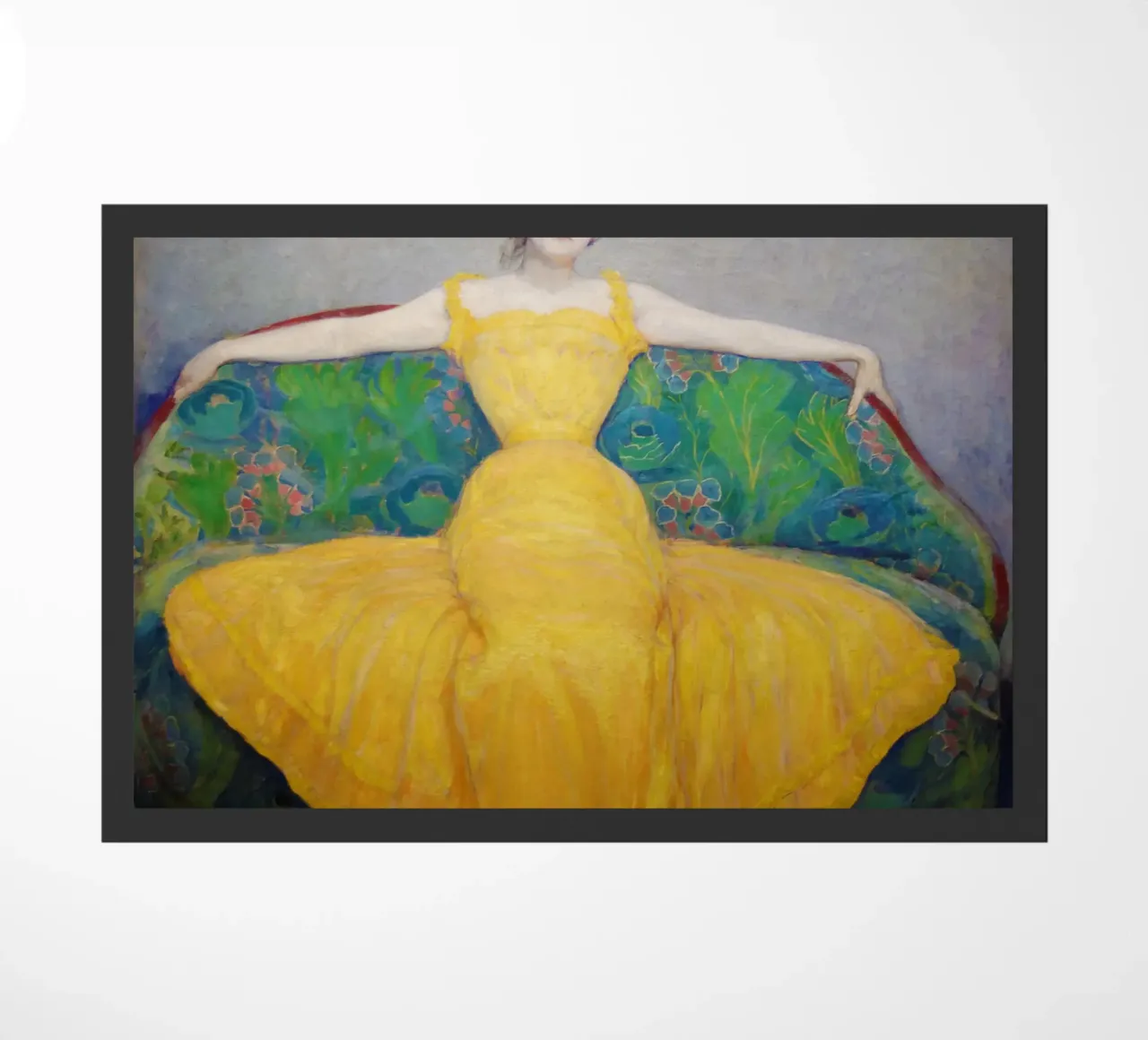 La signora in giallo zerbino da Venus Art
