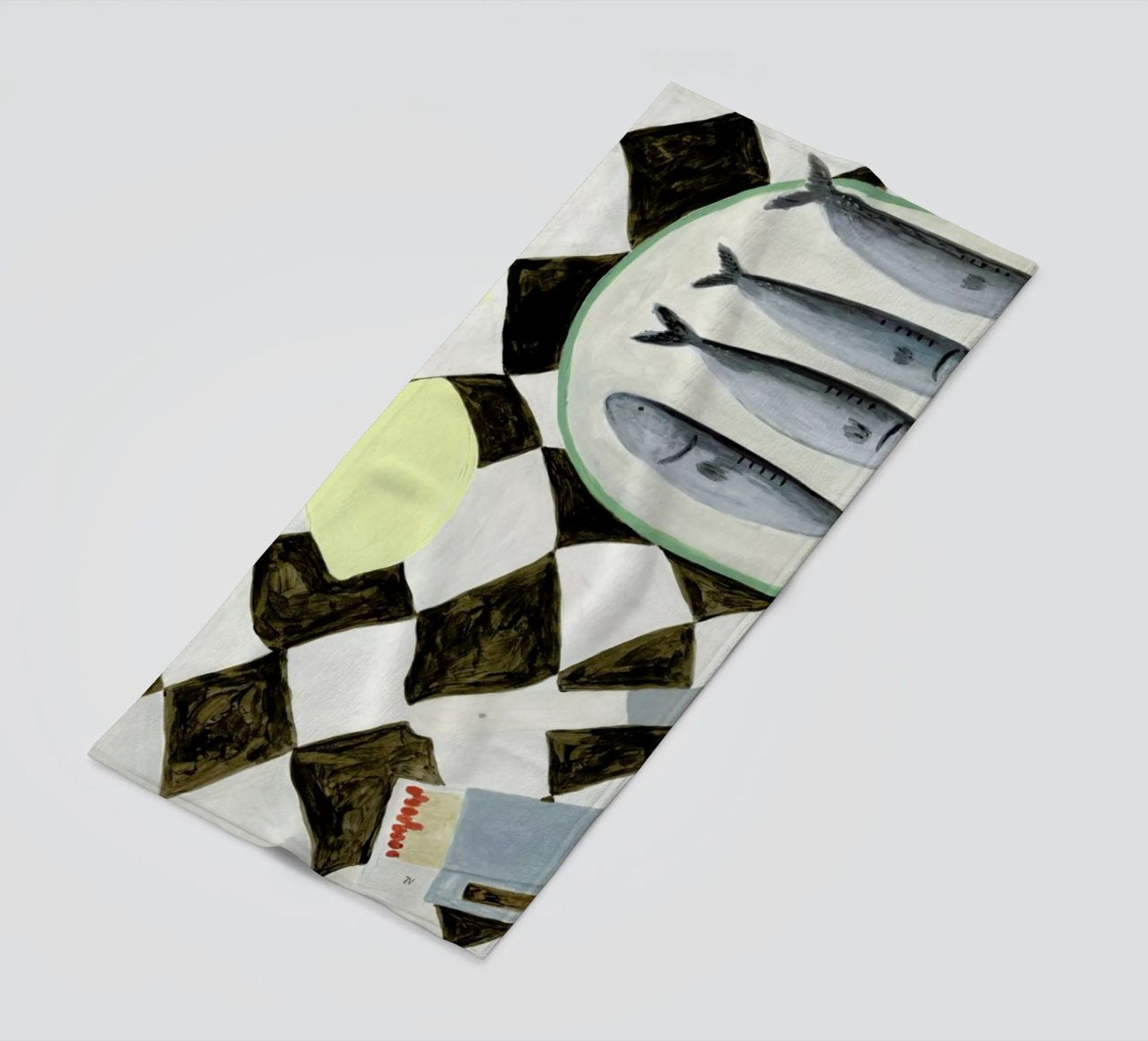 Table Cloth With Matches telo mare da Isabelle Vandeplassche