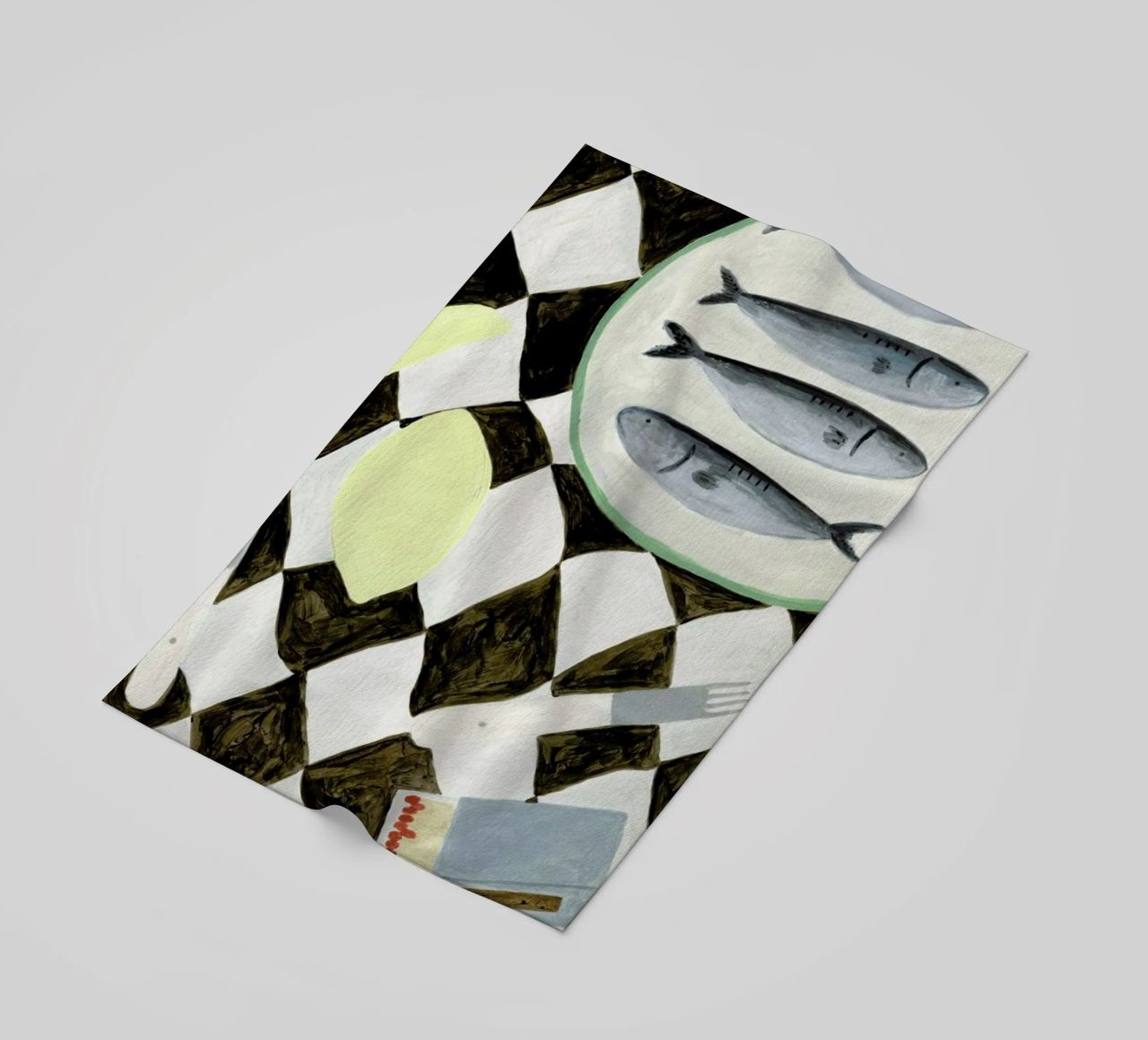 Table Cloth With Matches telo mare da Isabelle Vandeplassche