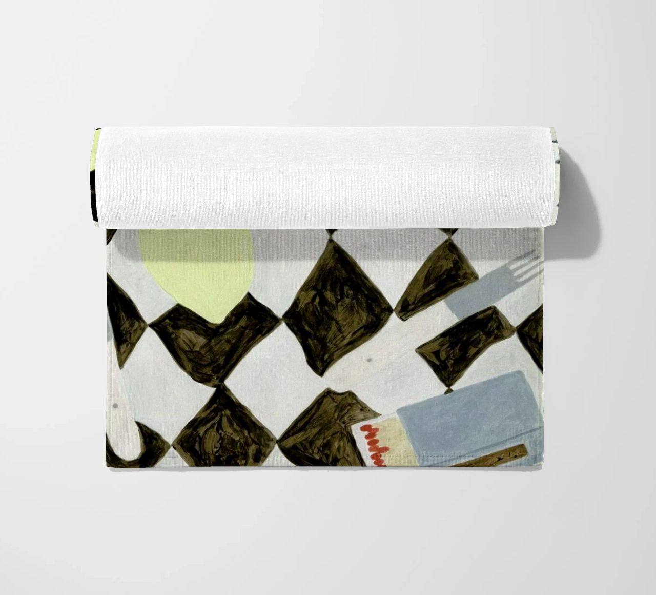 Table Cloth With Matches telo mare da Isabelle Vandeplassche