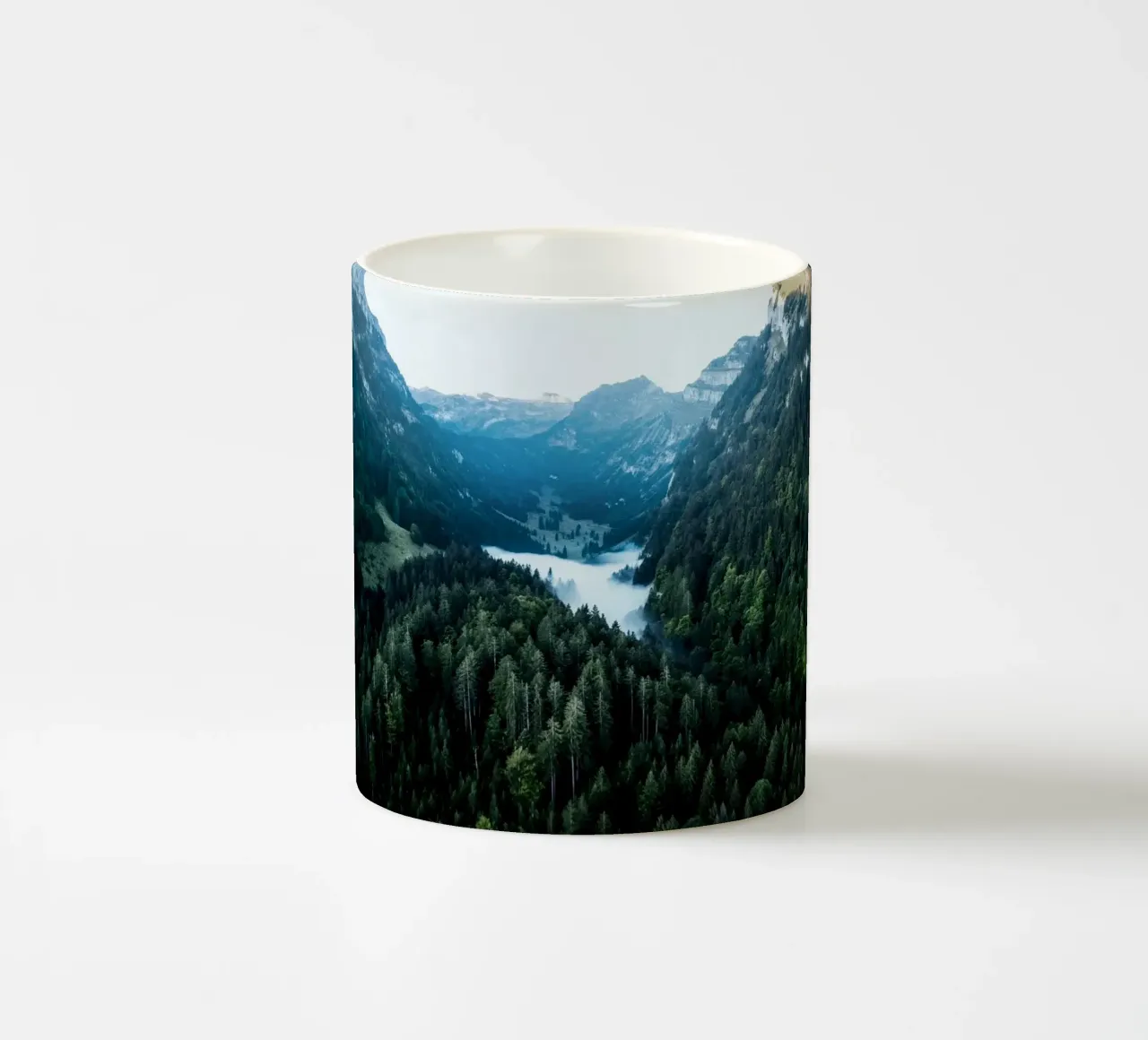 Inhale the Silence tazza in ceramica da somewhere.soul.escape