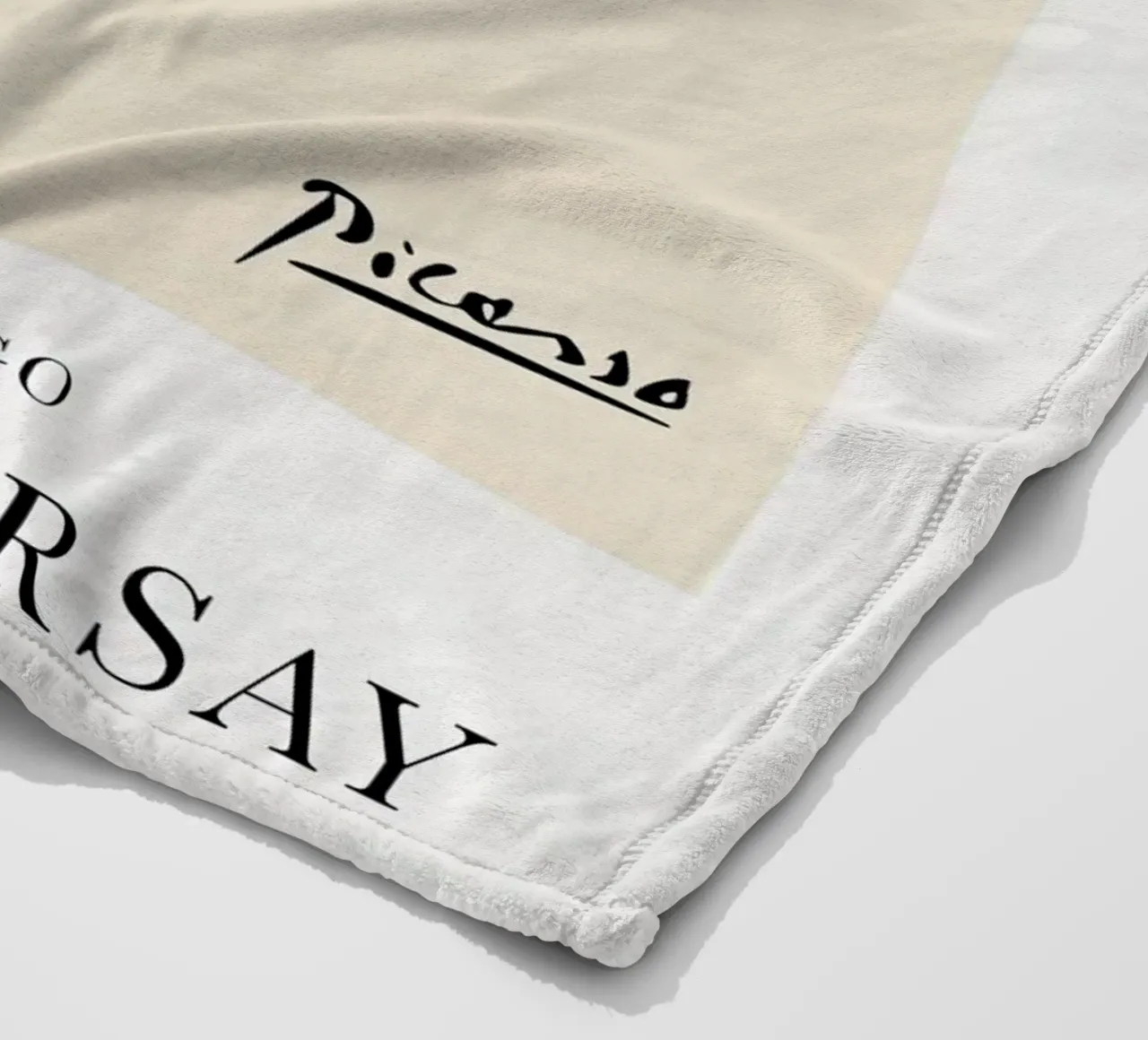 Fenicottero Picasso coperta in pile da Jam Poster