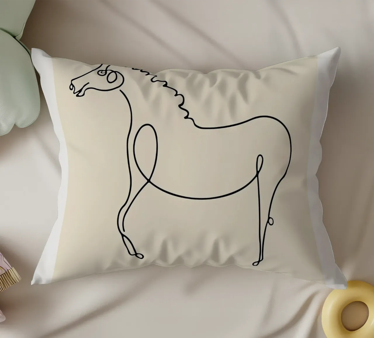 Cavallo Picasso cuscino da Jam Poster