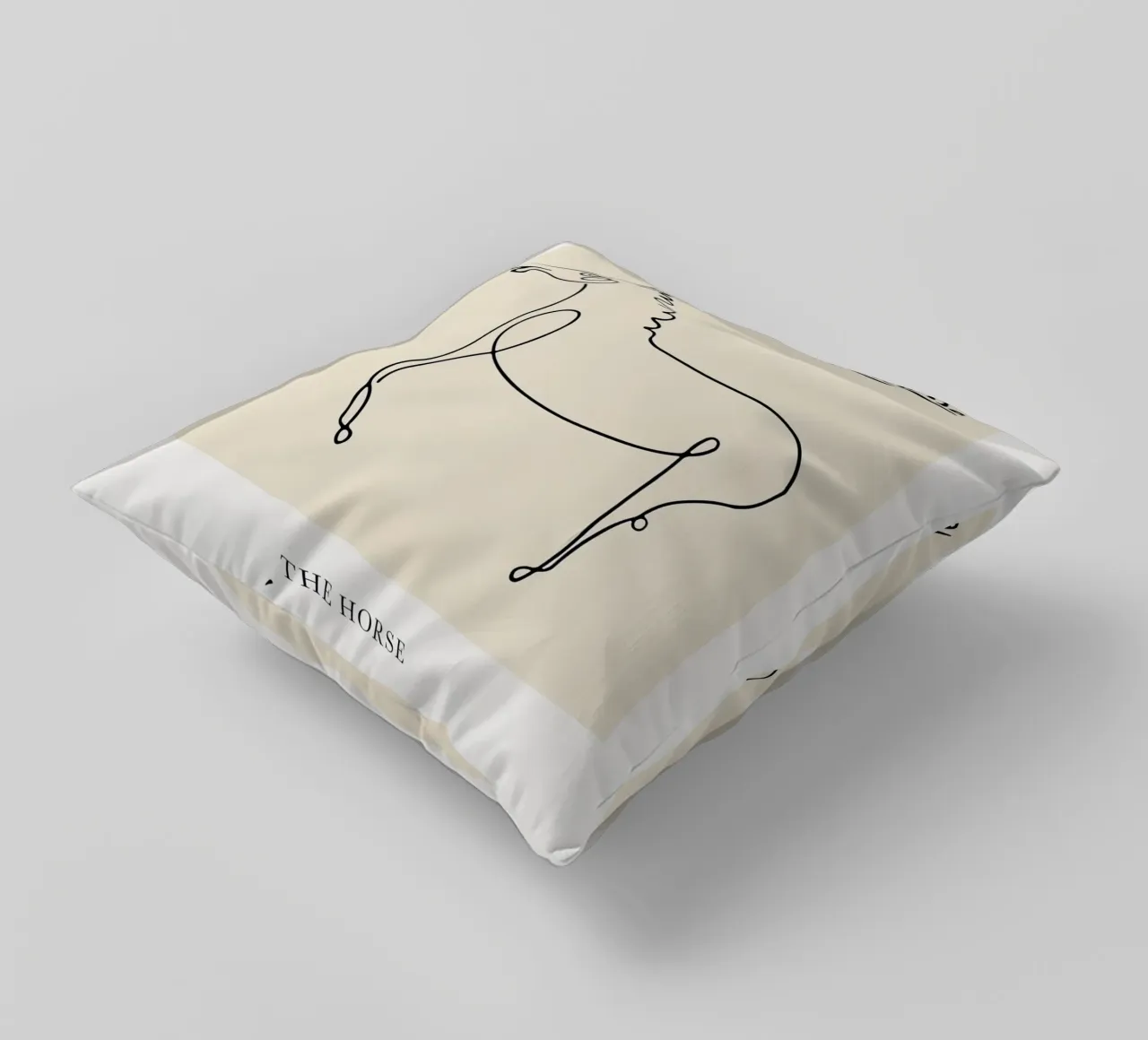 Cavallo Picasso cuscino da Jam Poster