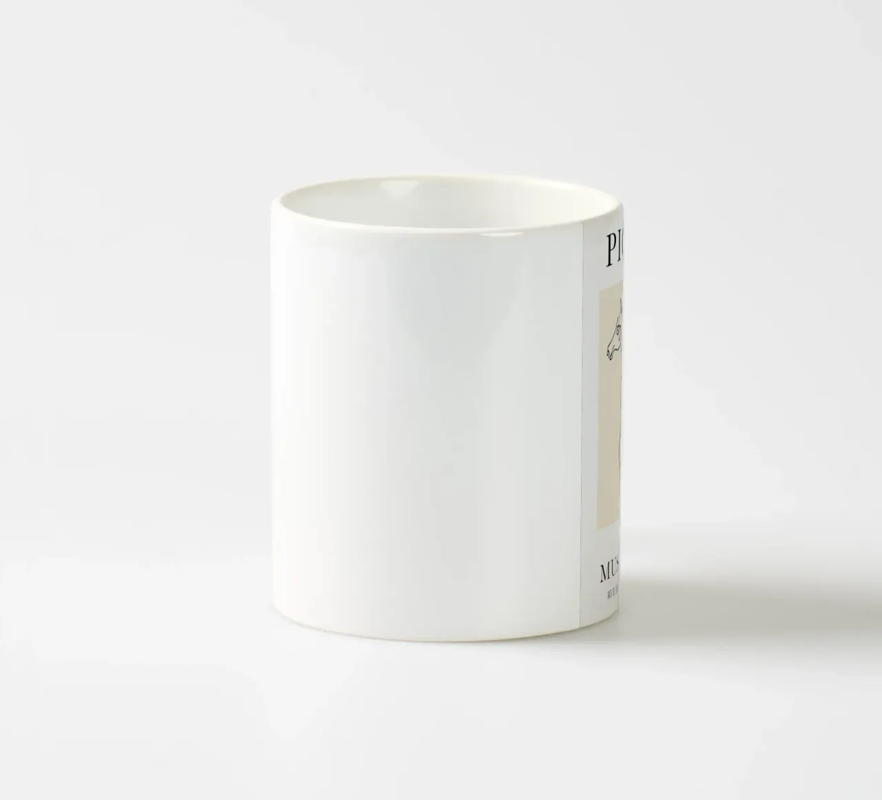 Cavallo Picasso tazza in ceramica da Jam Poster