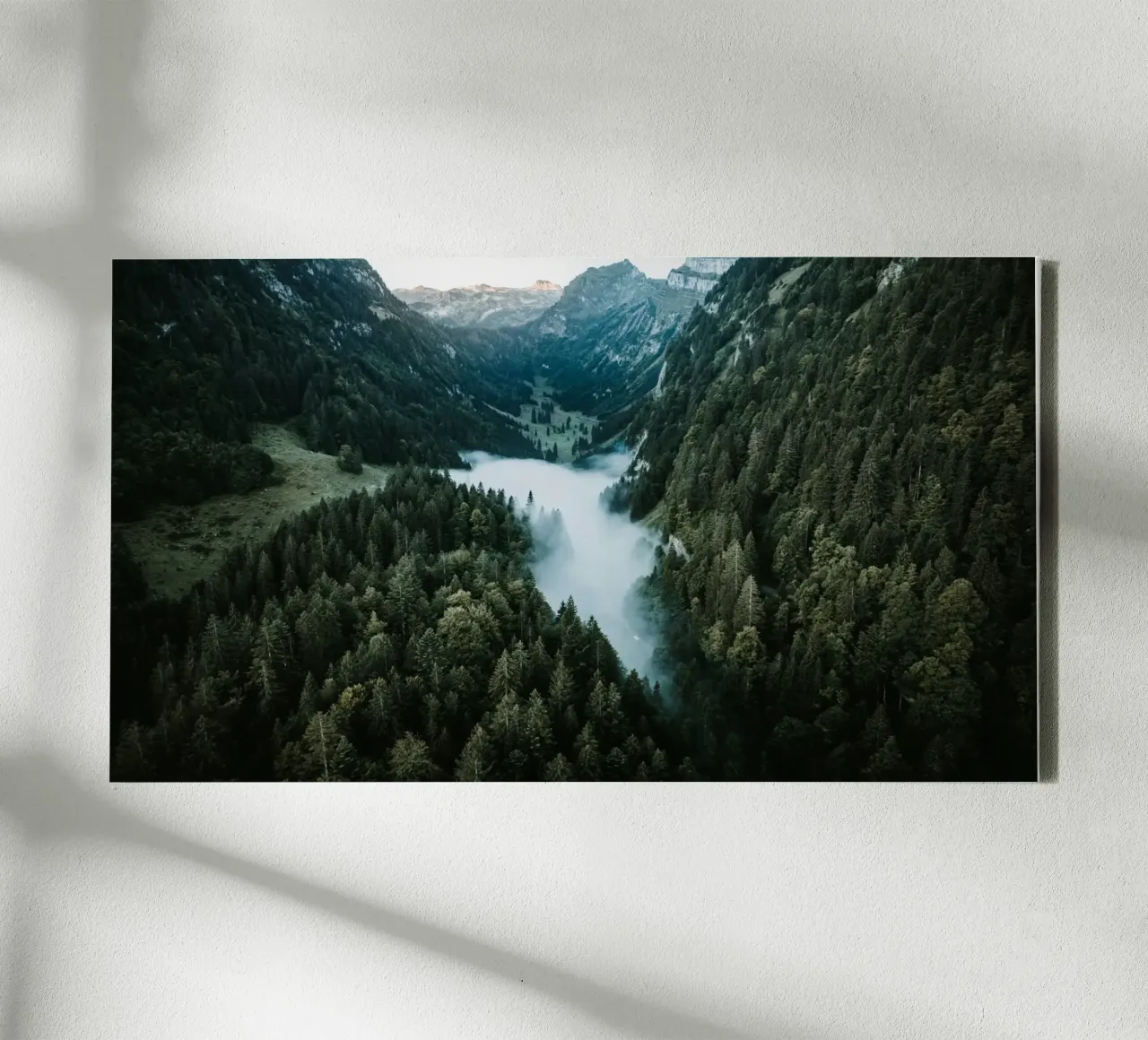 Where Fog Sleeps canvas by somewhere.soul.escape