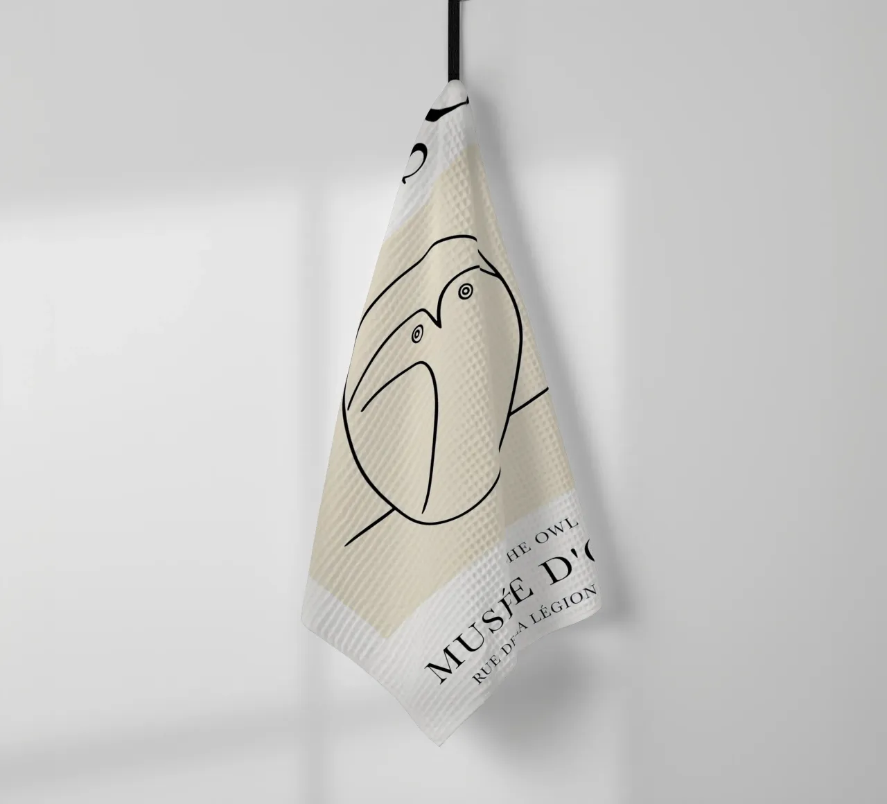 Gufo Picasso canovaccio da cucina da Jam Poster