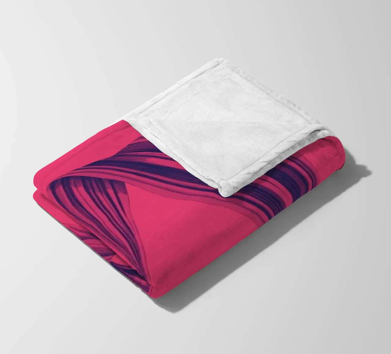 Plant Punch: Pink Period | Press Play Art Print Remix fleece blanket by Press Play Art Prints
