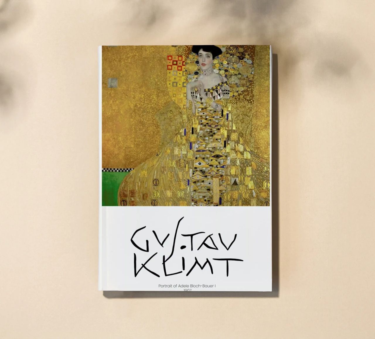 Klimt - Portrait Of Adele Bloch-Bauer I, 1907 notebook by Vintage by JUNIQE