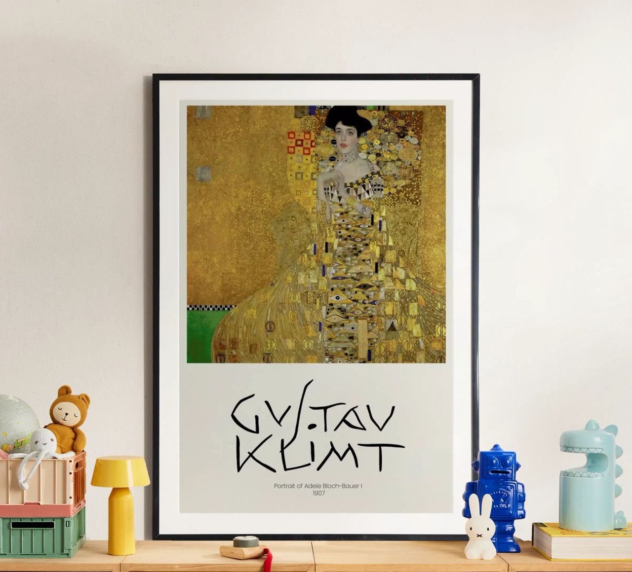 Klimt - Portrait Of Adele Bloch-Bauer I, 1907 Poster von Vintage by JUNIQE