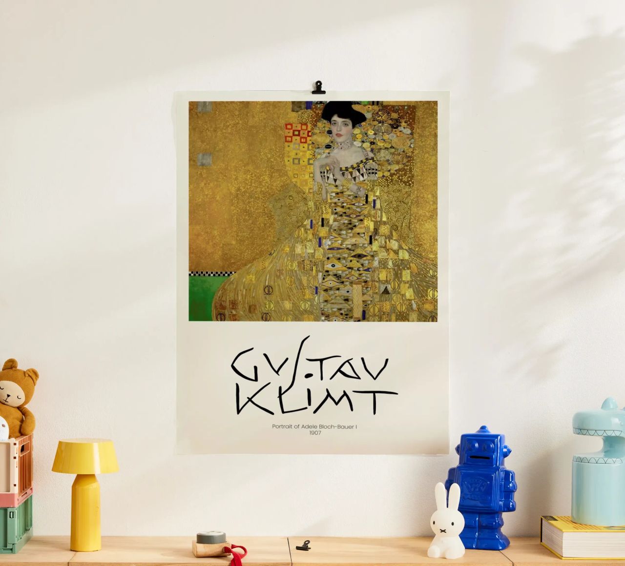 Klimt - Portrait Of Adele Bloch-Bauer I, 1907 Poster von Vintage by JUNIQE