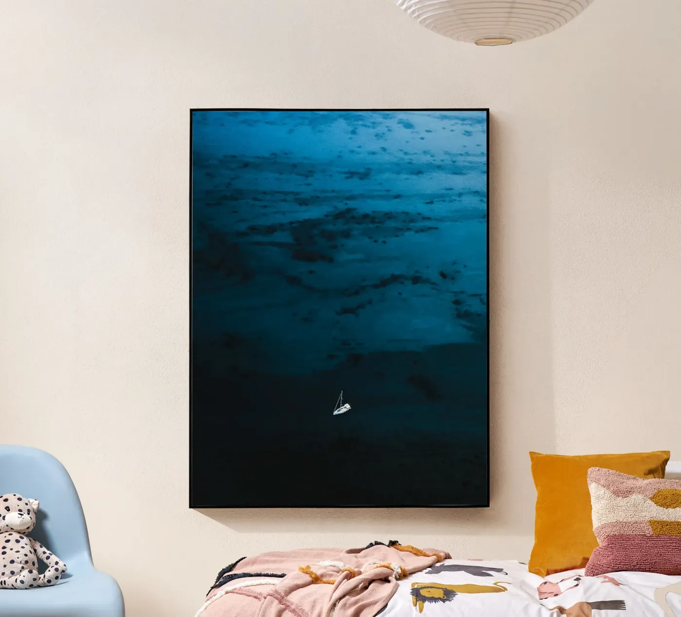 Echoes in Blue plexiglass da somewhere.soul.escape