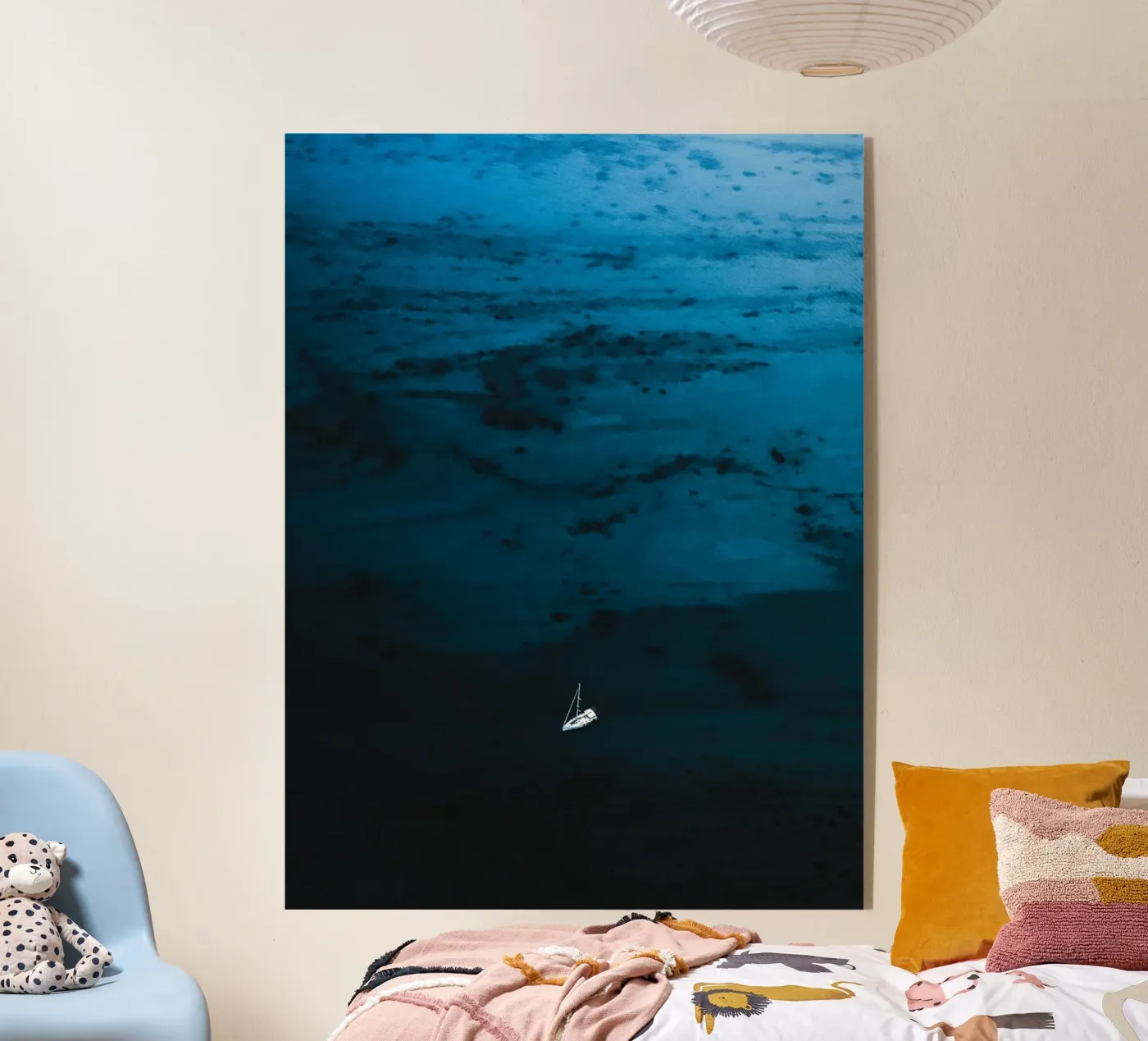 Echoes in Blue plexiglass da somewhere.soul.escape