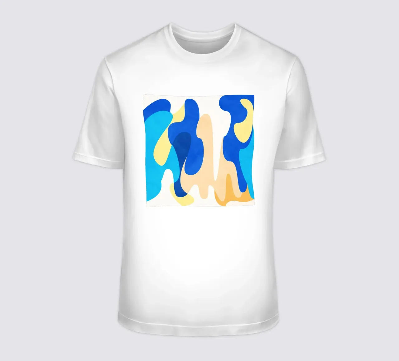Blaue Wellen II T-Shirt von lovely lines
