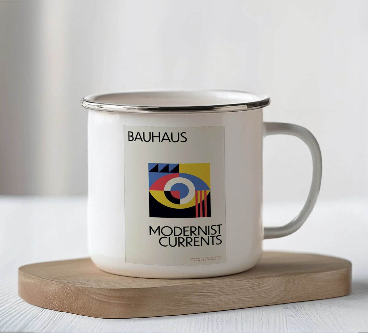 Modernist Currents 7 tazza in smalto da Studio One