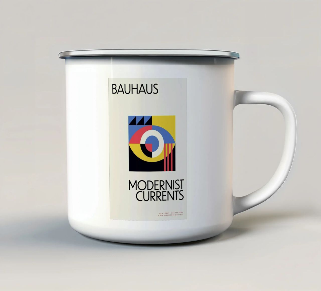 Modernist Currents 7 tazza in smalto da Studio One