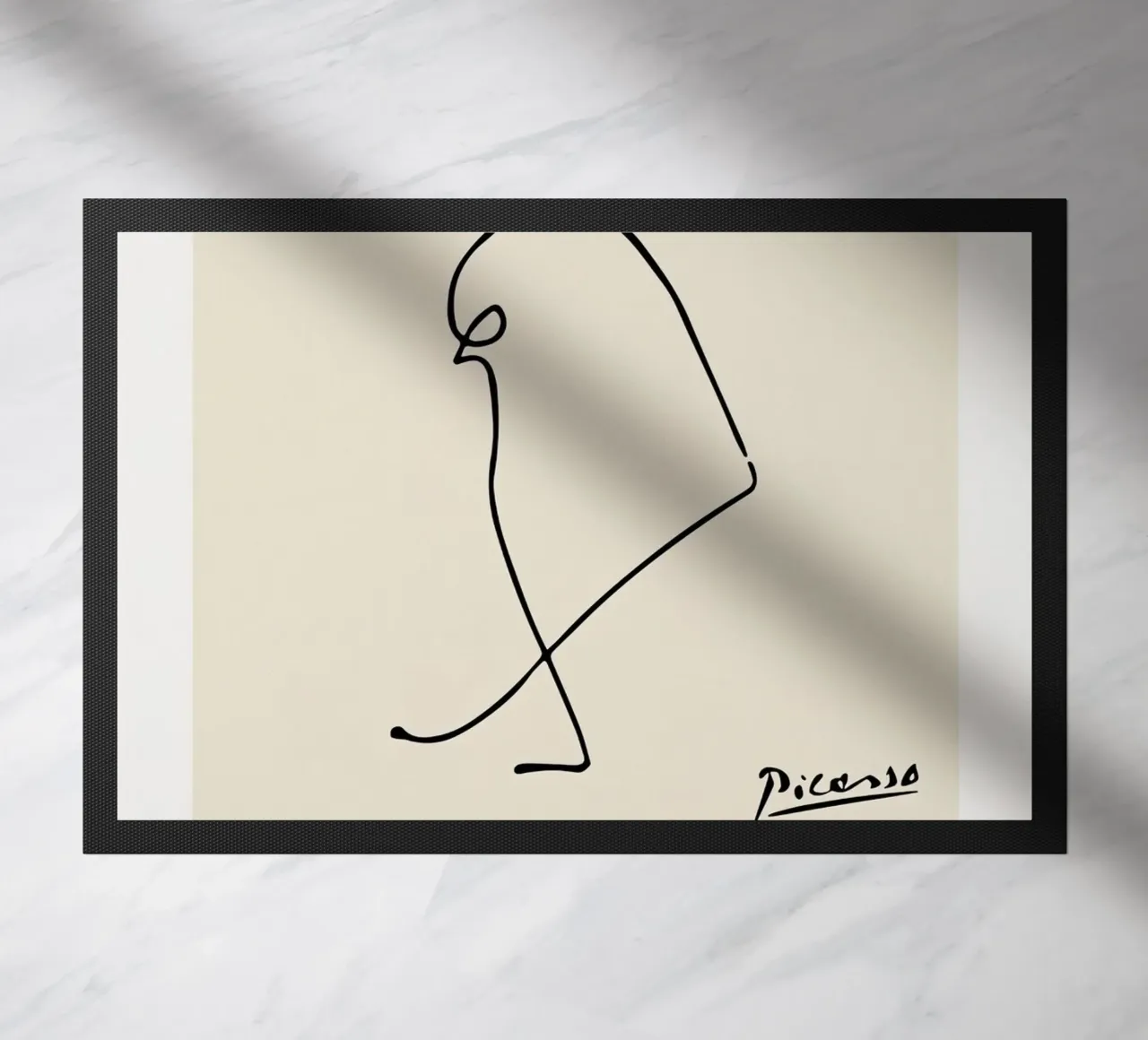 Passero Picasso zerbino da Jam Poster