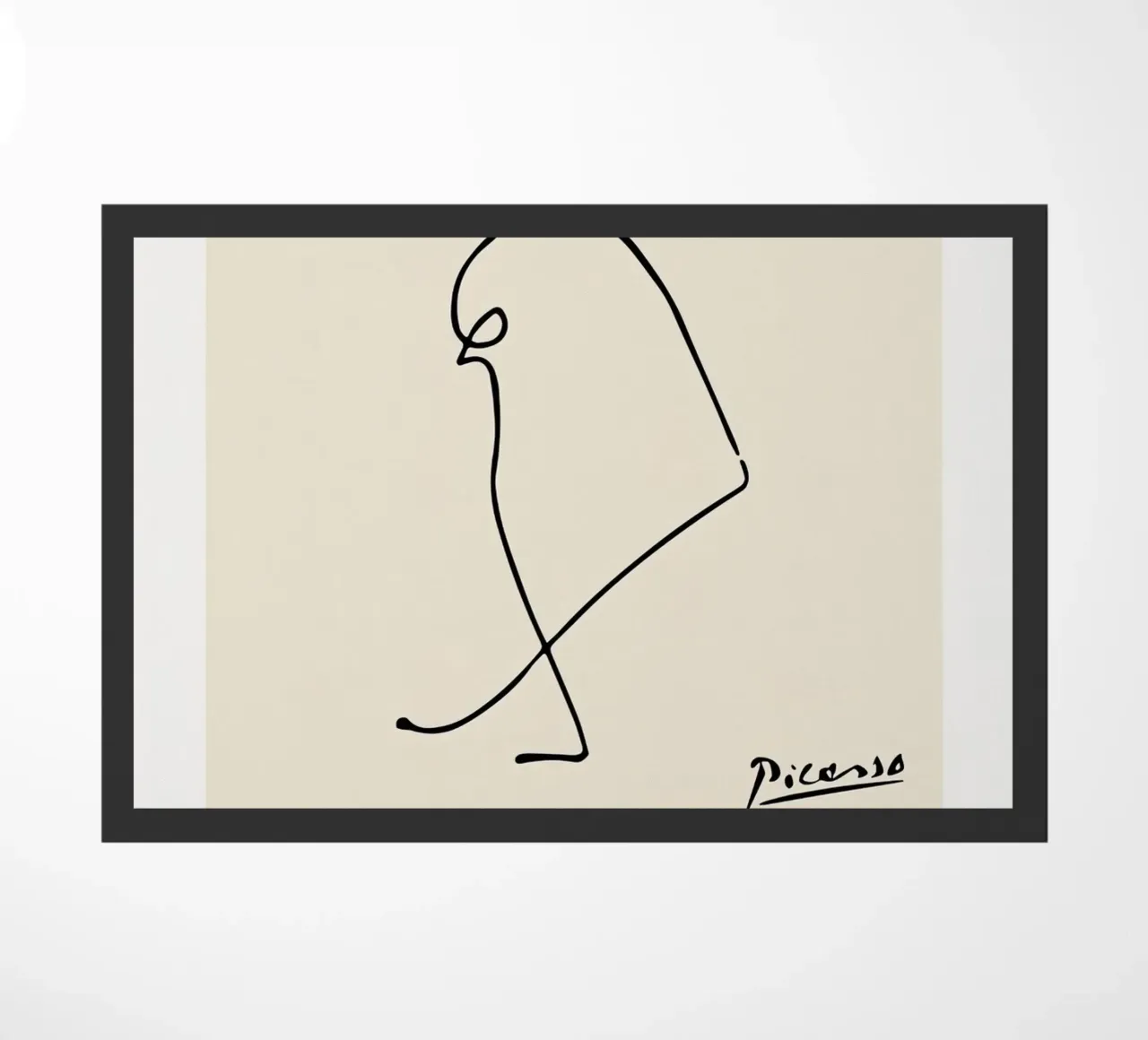 Passero Picasso zerbino da Jam Poster